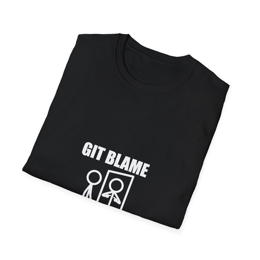 Git Blame Funny Developer T-Shirt