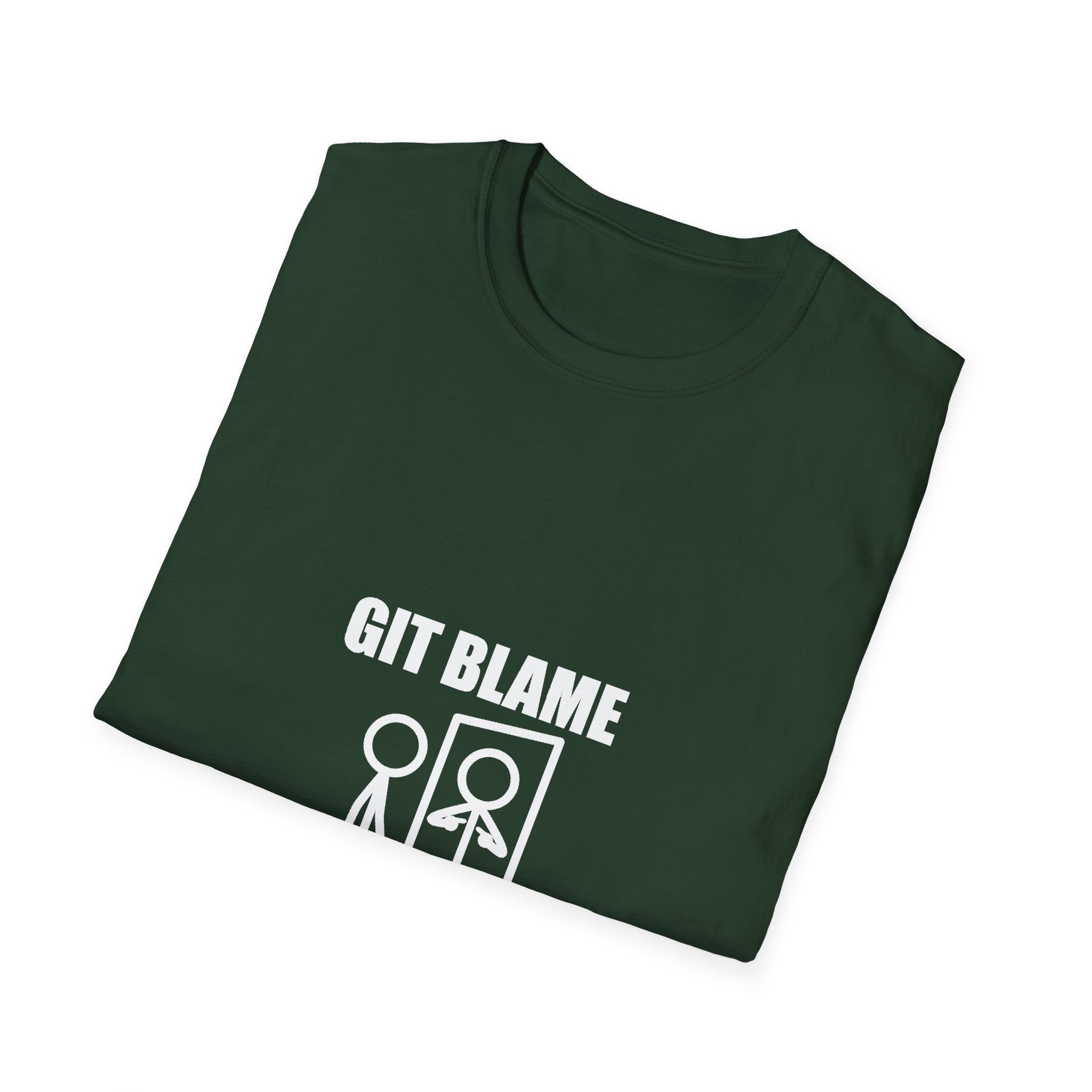 Git Blame Funny Developer T-Shirt