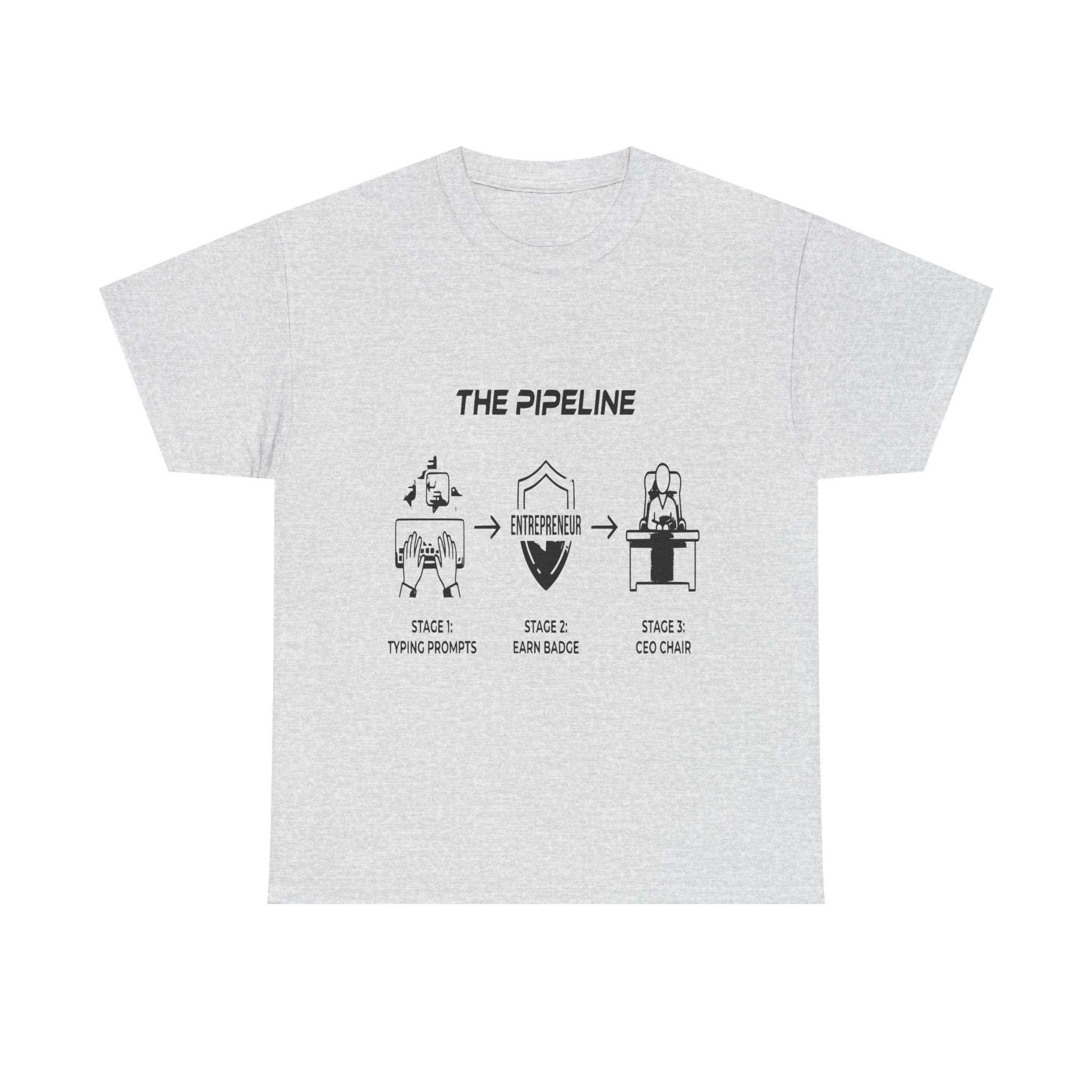 Prompt Engineer CEO - Light Tee | Cap Riot