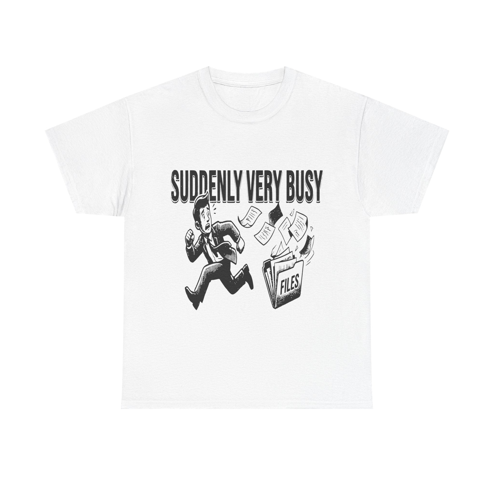 Suddenly Very Busy - Light Tee | Cap Riot