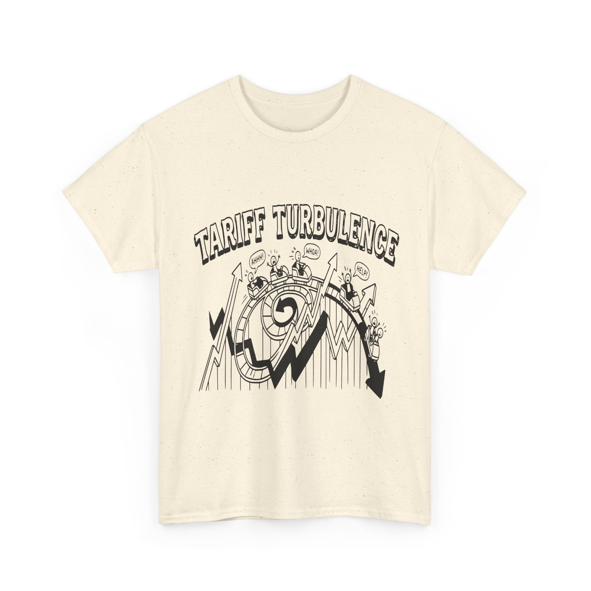Tariff Rollercoaster — Light Tee