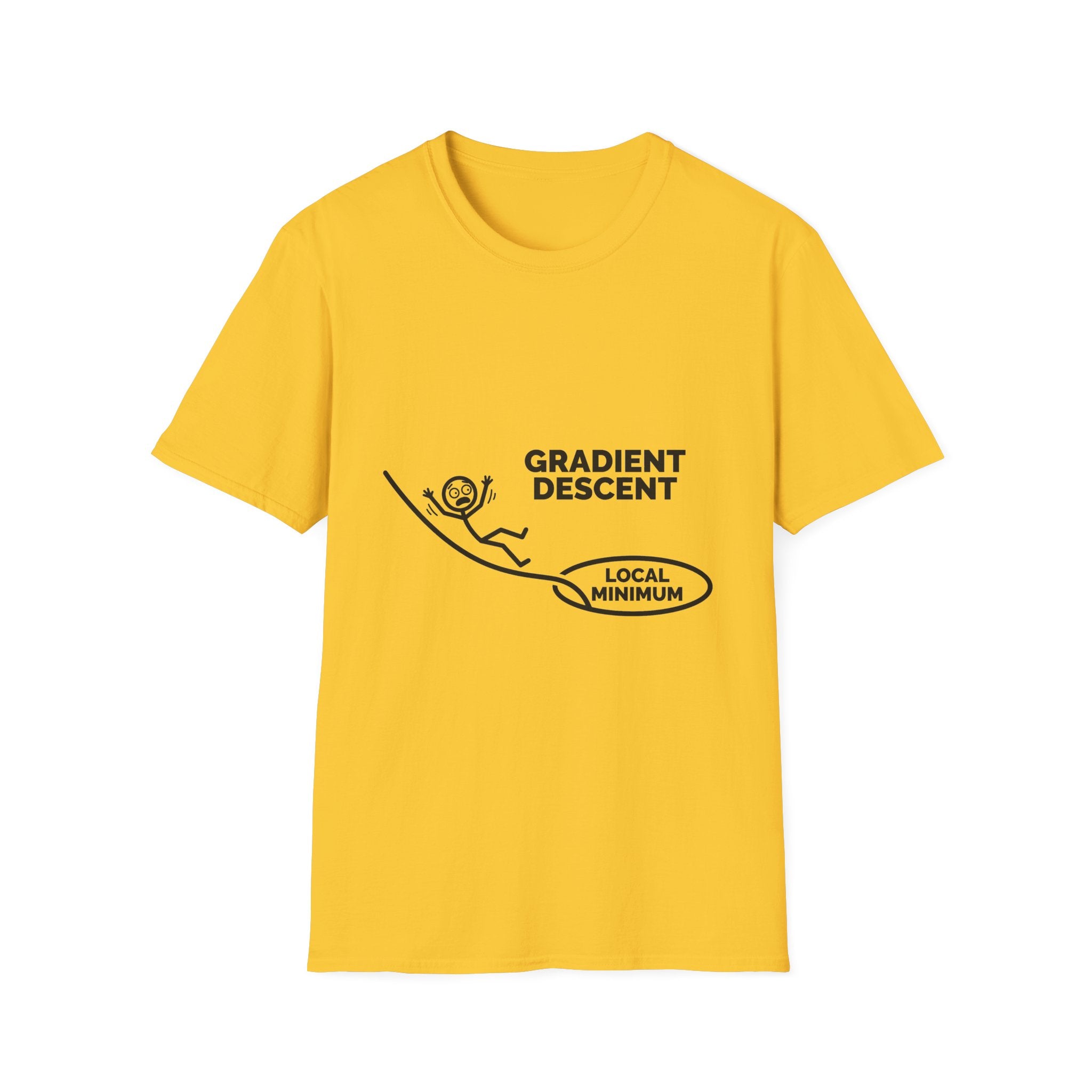 Gradient Descent Funny Machine Learning T-Shirt