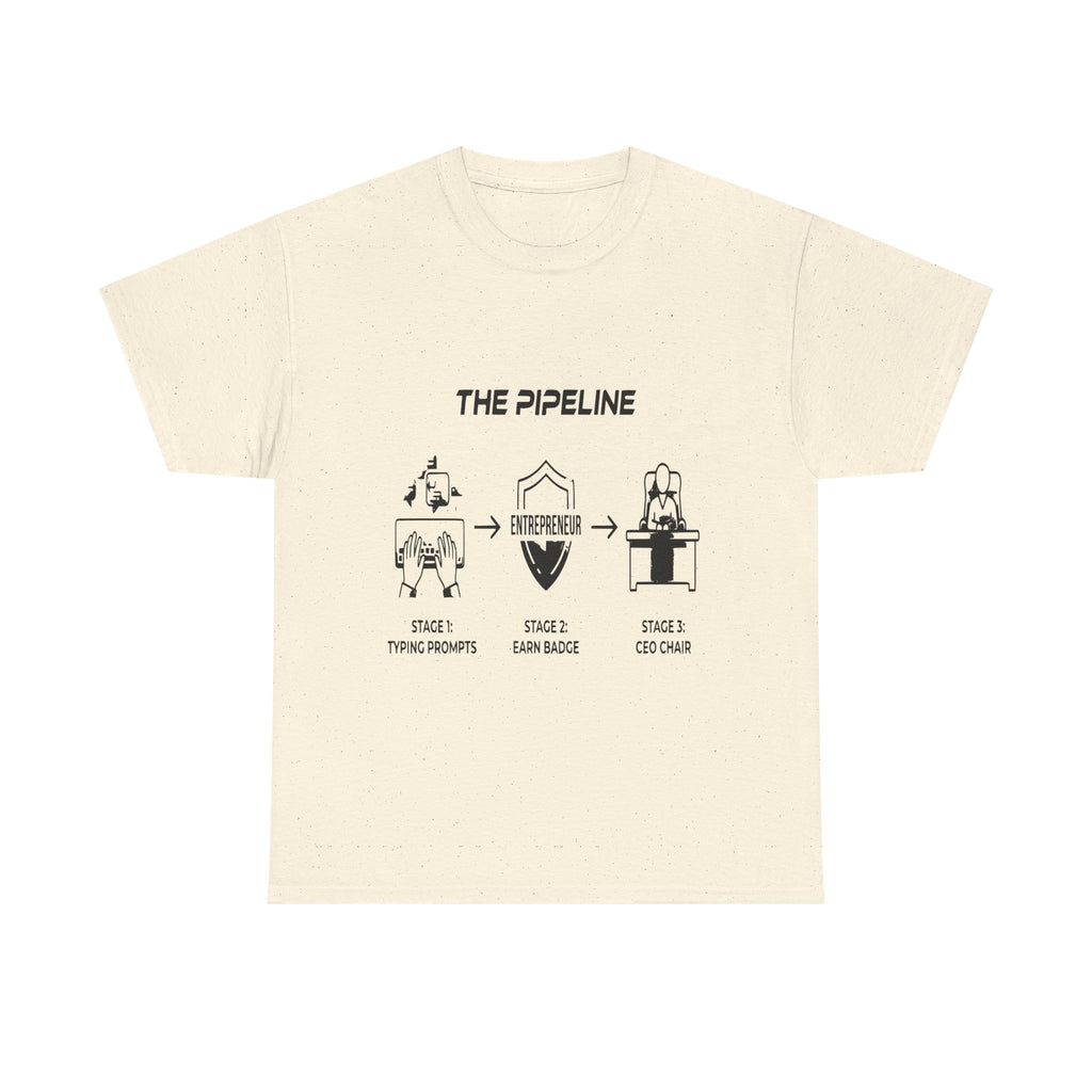 Prompt Engineer CEO - Light Tee | Cap Riot