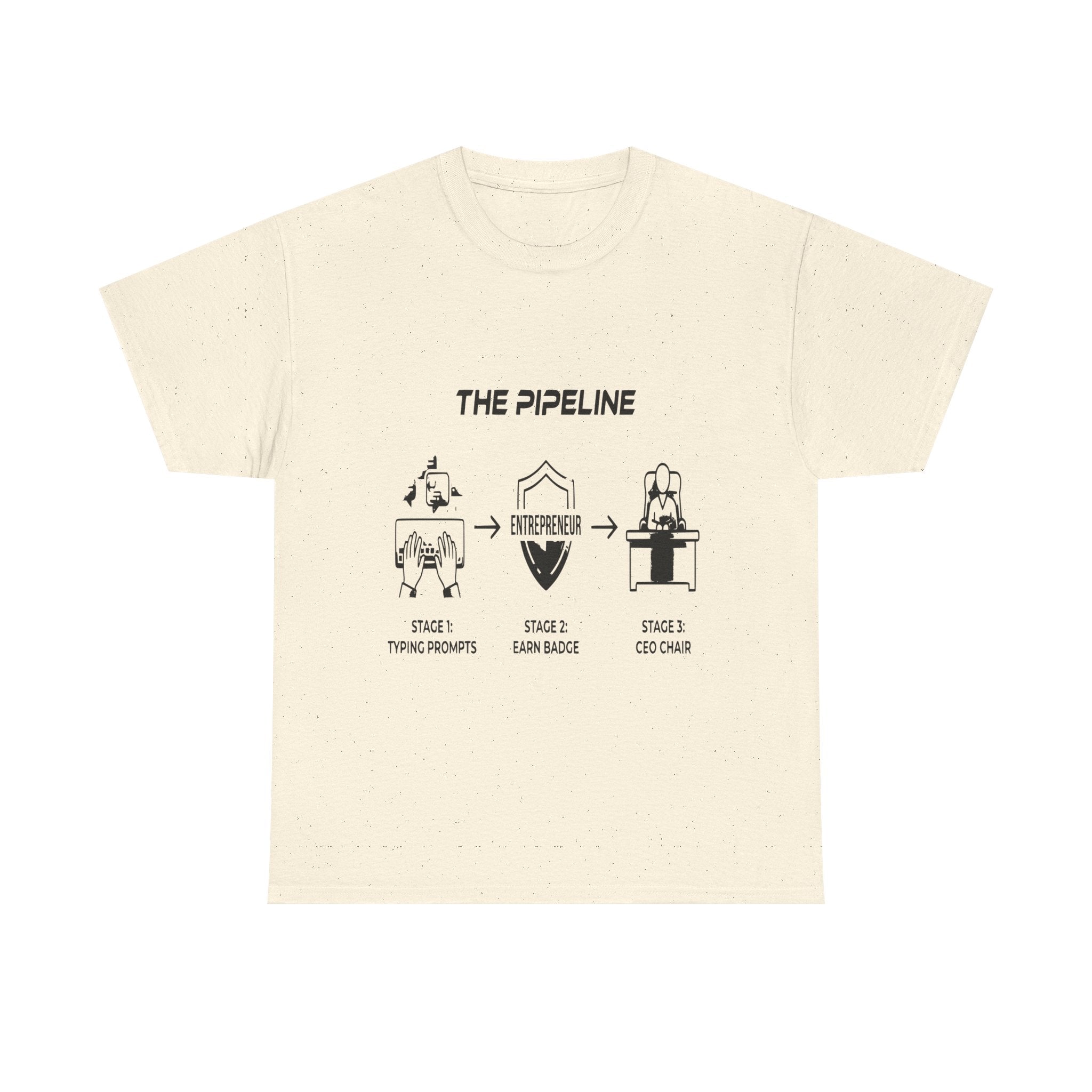 Prompt Engineer CEO - Light Tee | Cap Riot