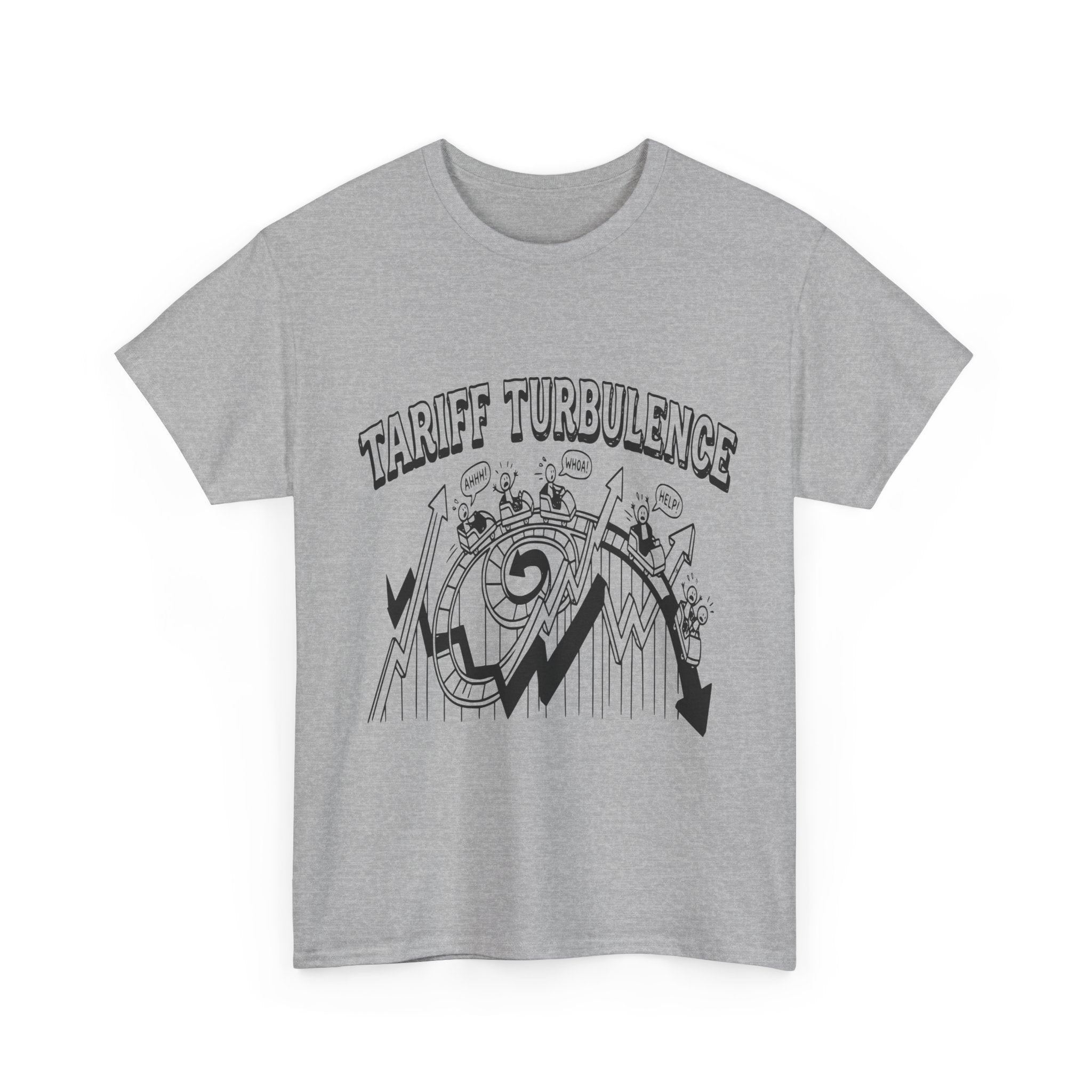 Tariff Rollercoaster — Light Tee