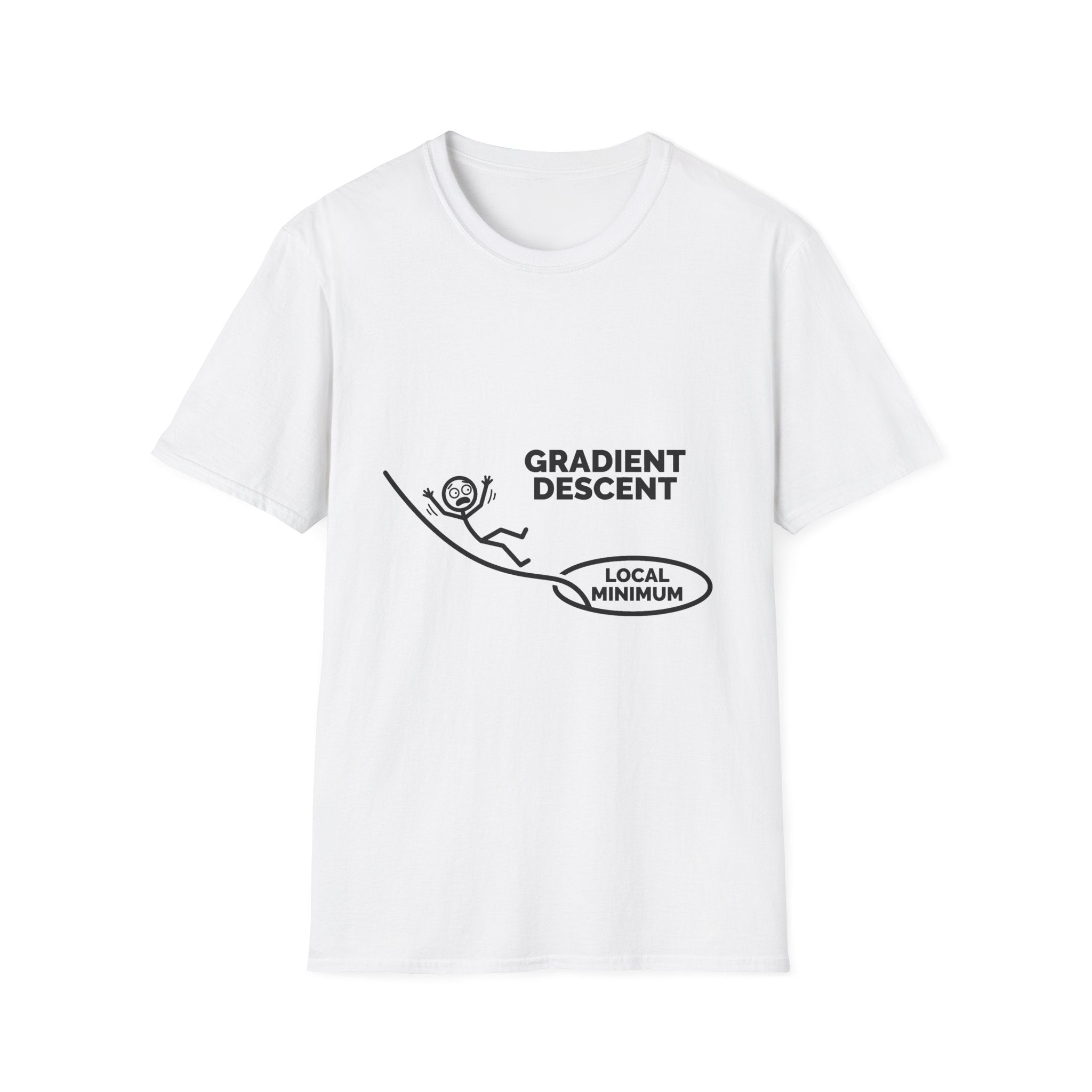 Gradient Descent Funny Machine Learning T-Shirt