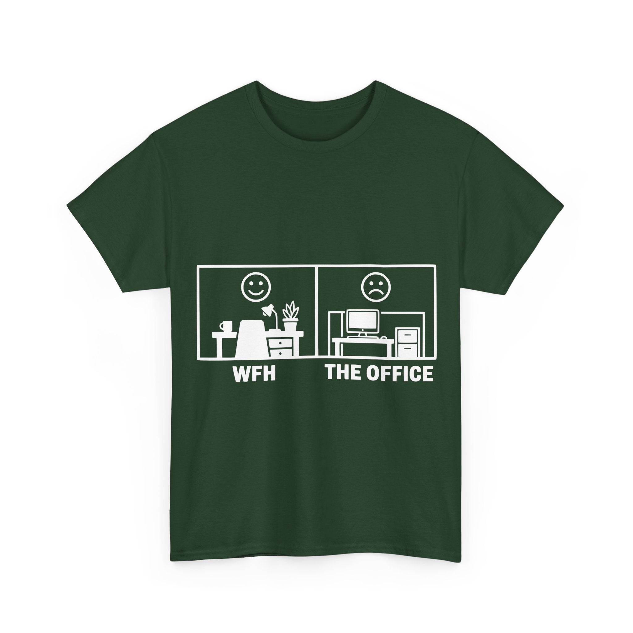 WFH vs The Office (Dark Tee)