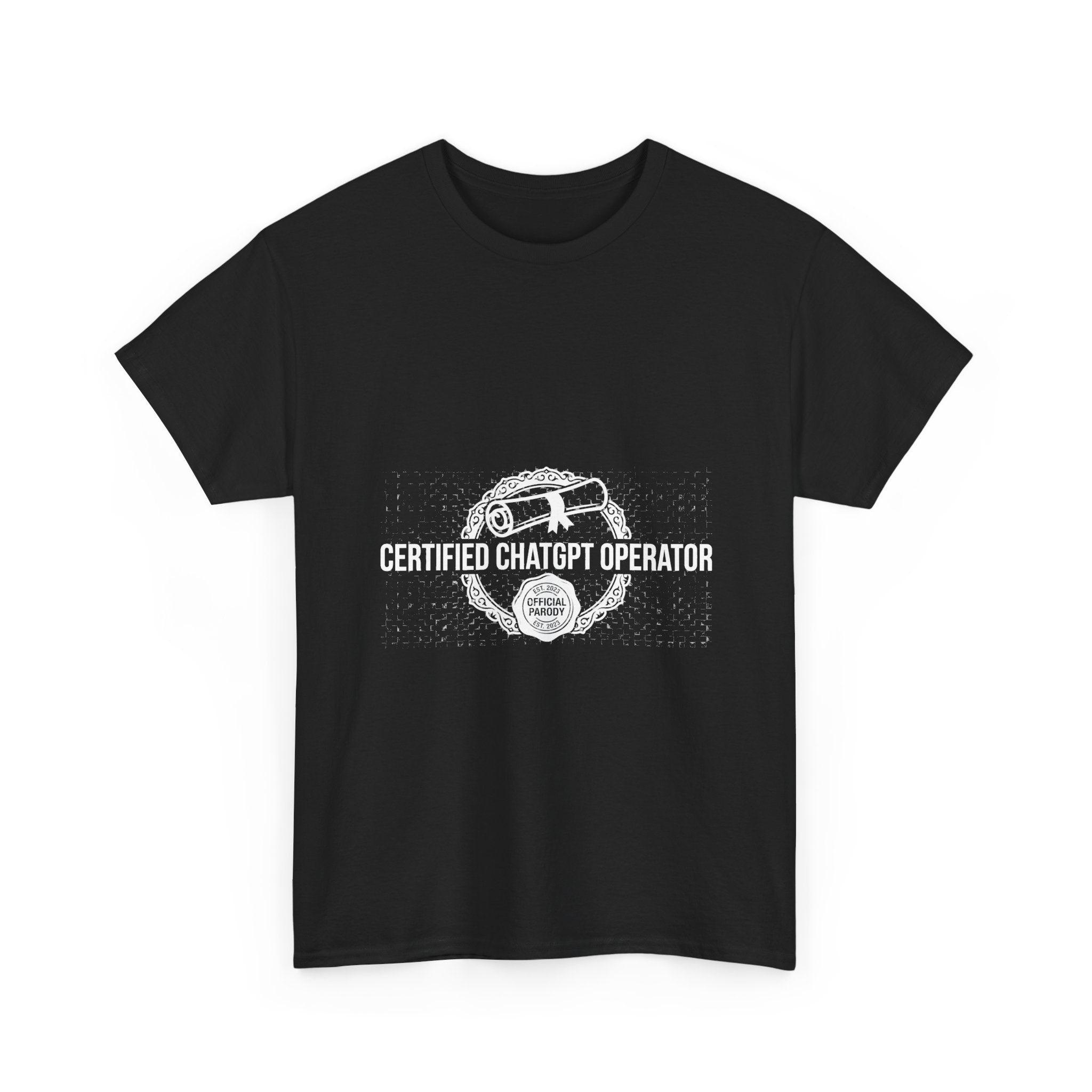 Certified ChatGPT Operator — Dark Tee