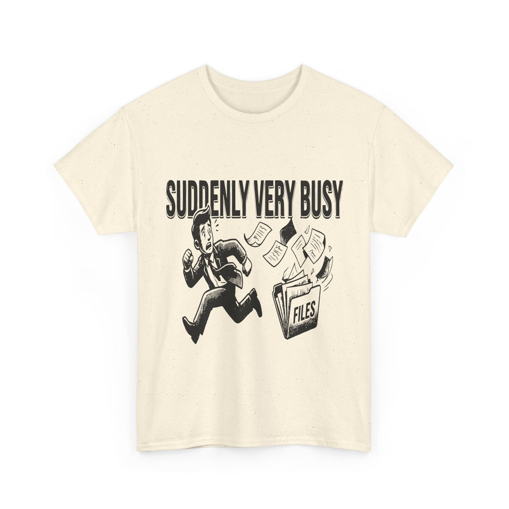 Suddenly Very Busy - Light Tee | Cap Riot