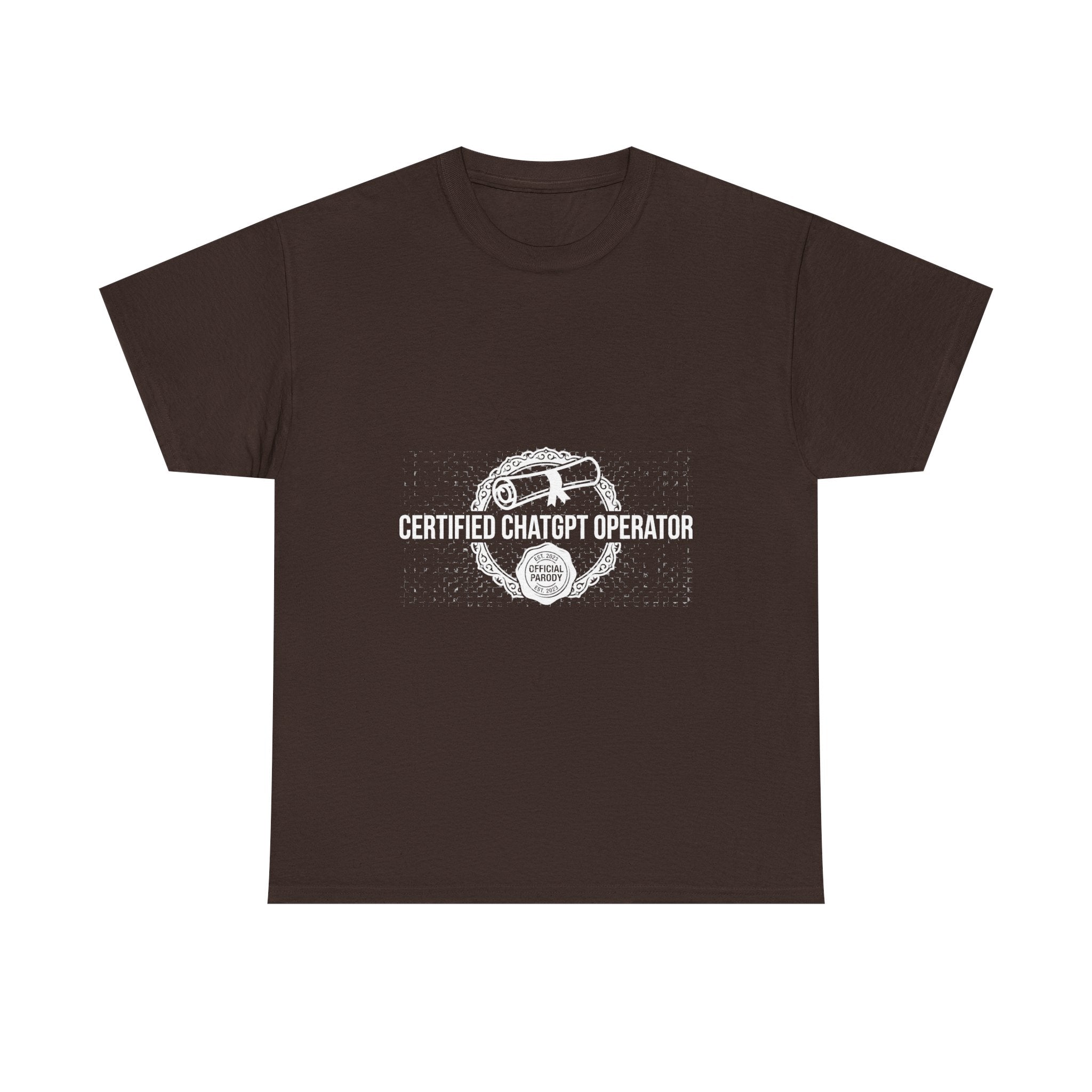 Certified ChatGPT Operator — Dark Tee