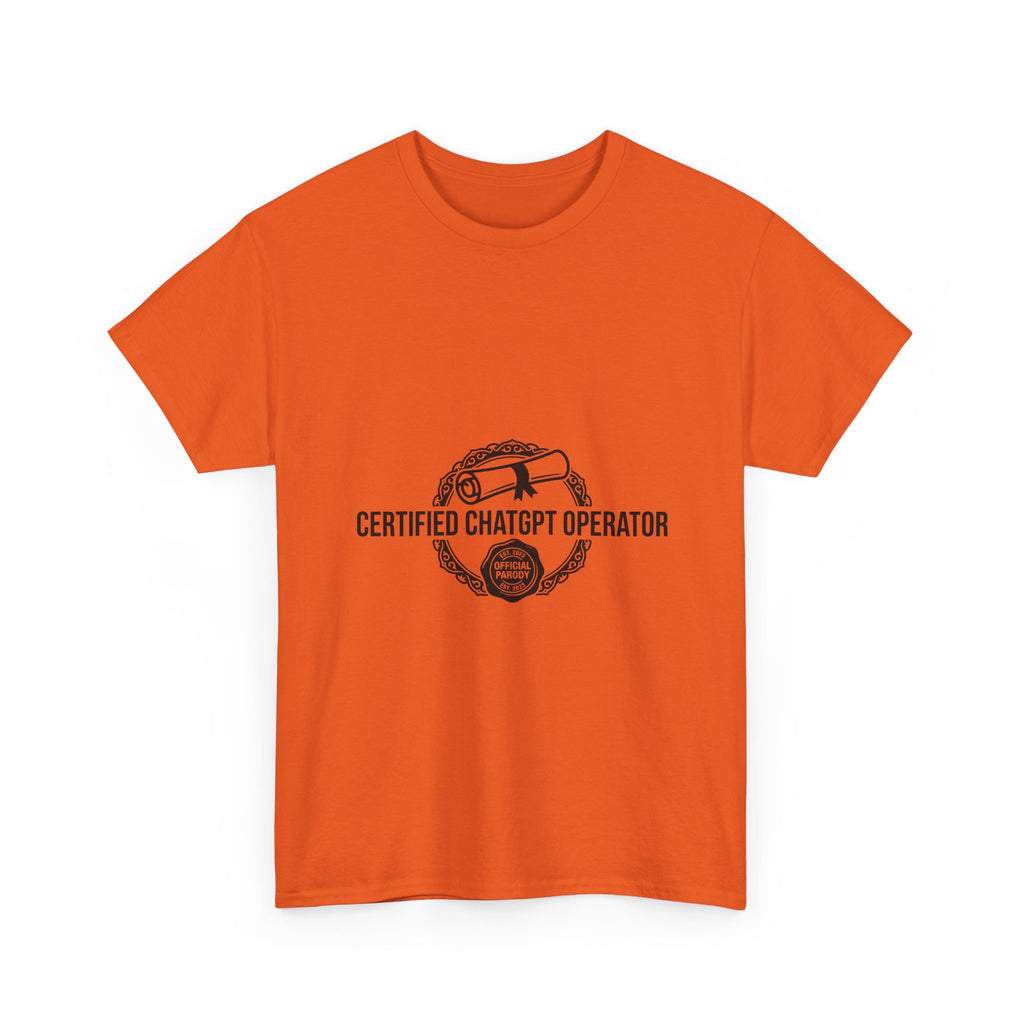 Certified ChatGPT Operator — Light Tee