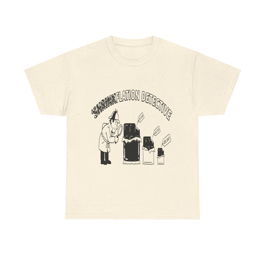 Shrinkflation Detective — Light Tee