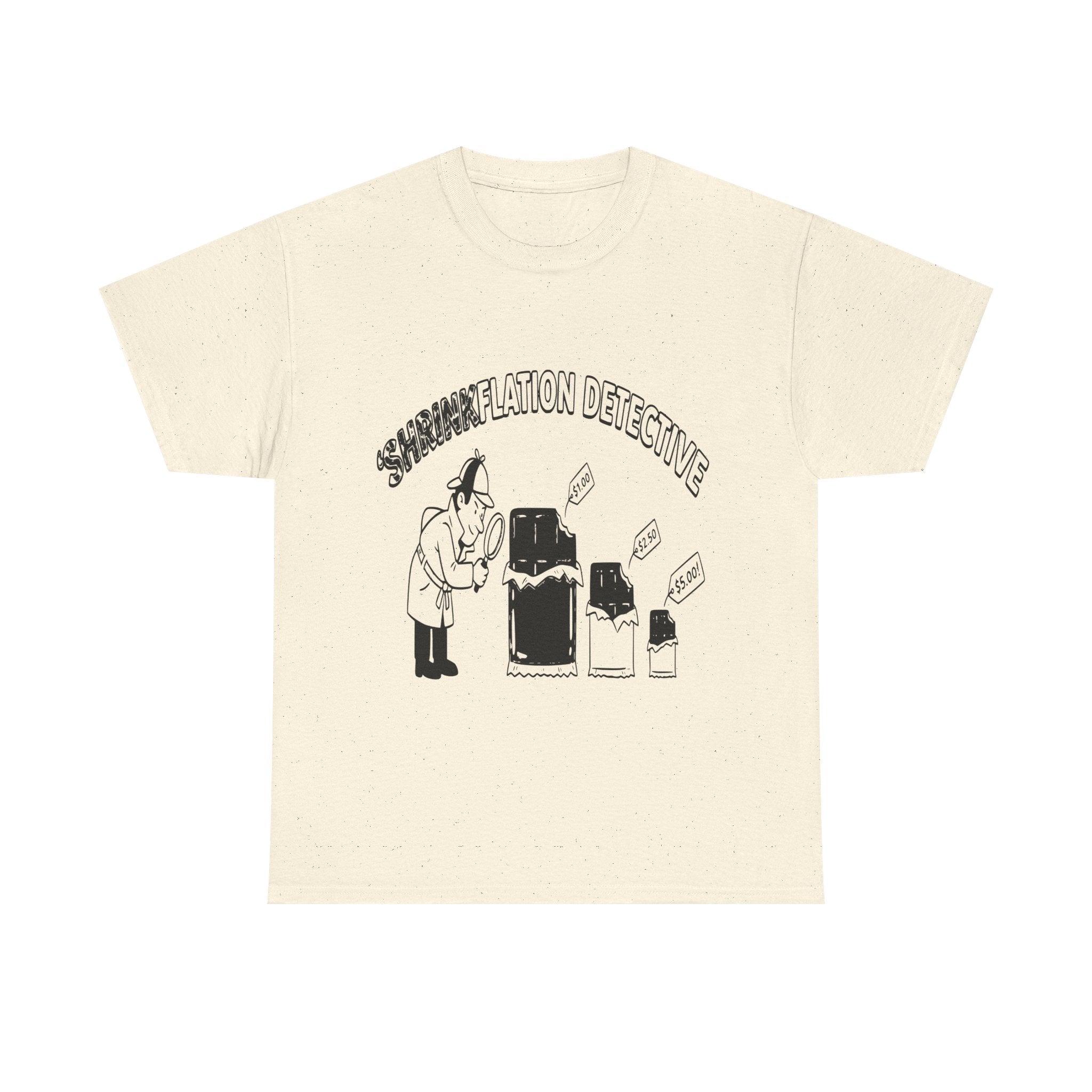 Shrinkflation Detective — Light Tee