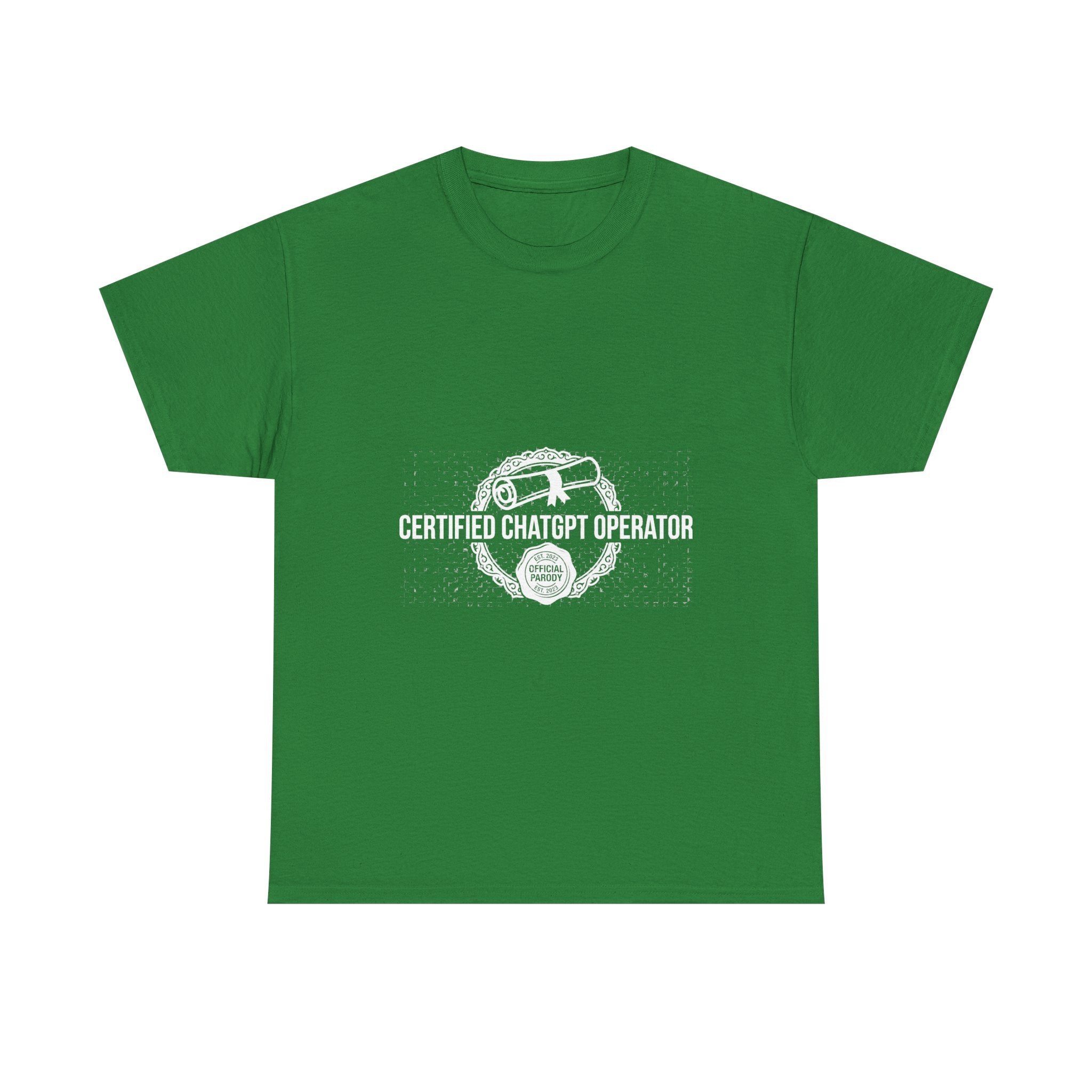 Certified ChatGPT Operator — Dark Tee