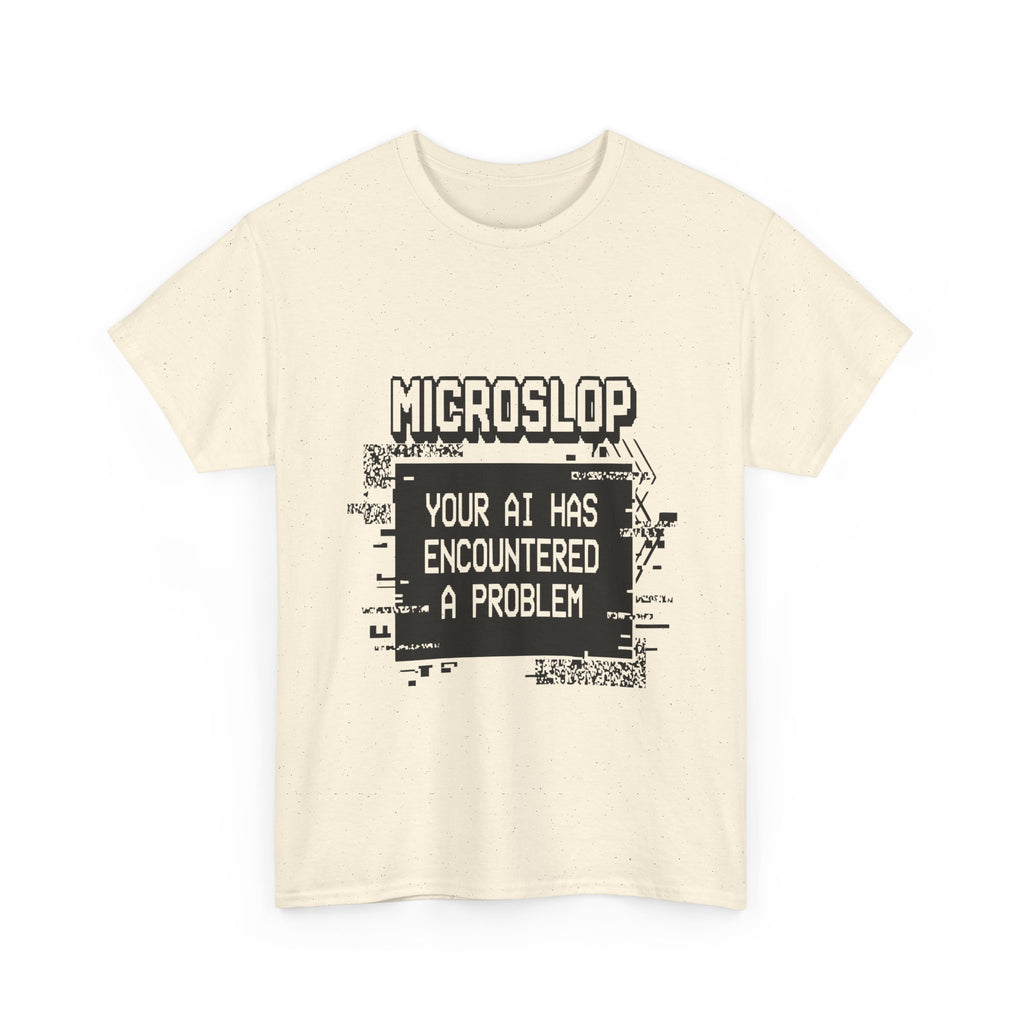 Microslop - Light Tee | Cap Riot