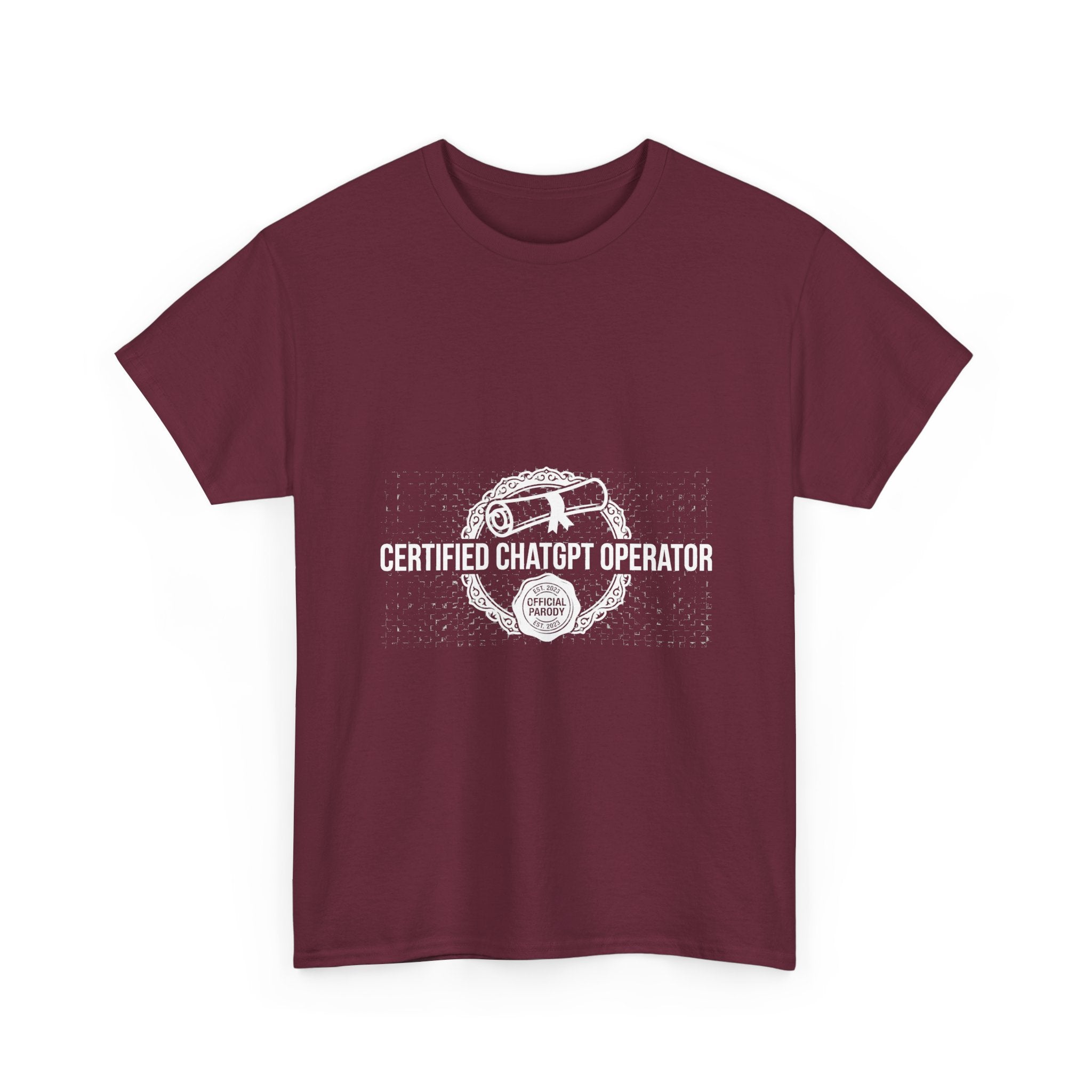 Certified ChatGPT Operator — Dark Tee