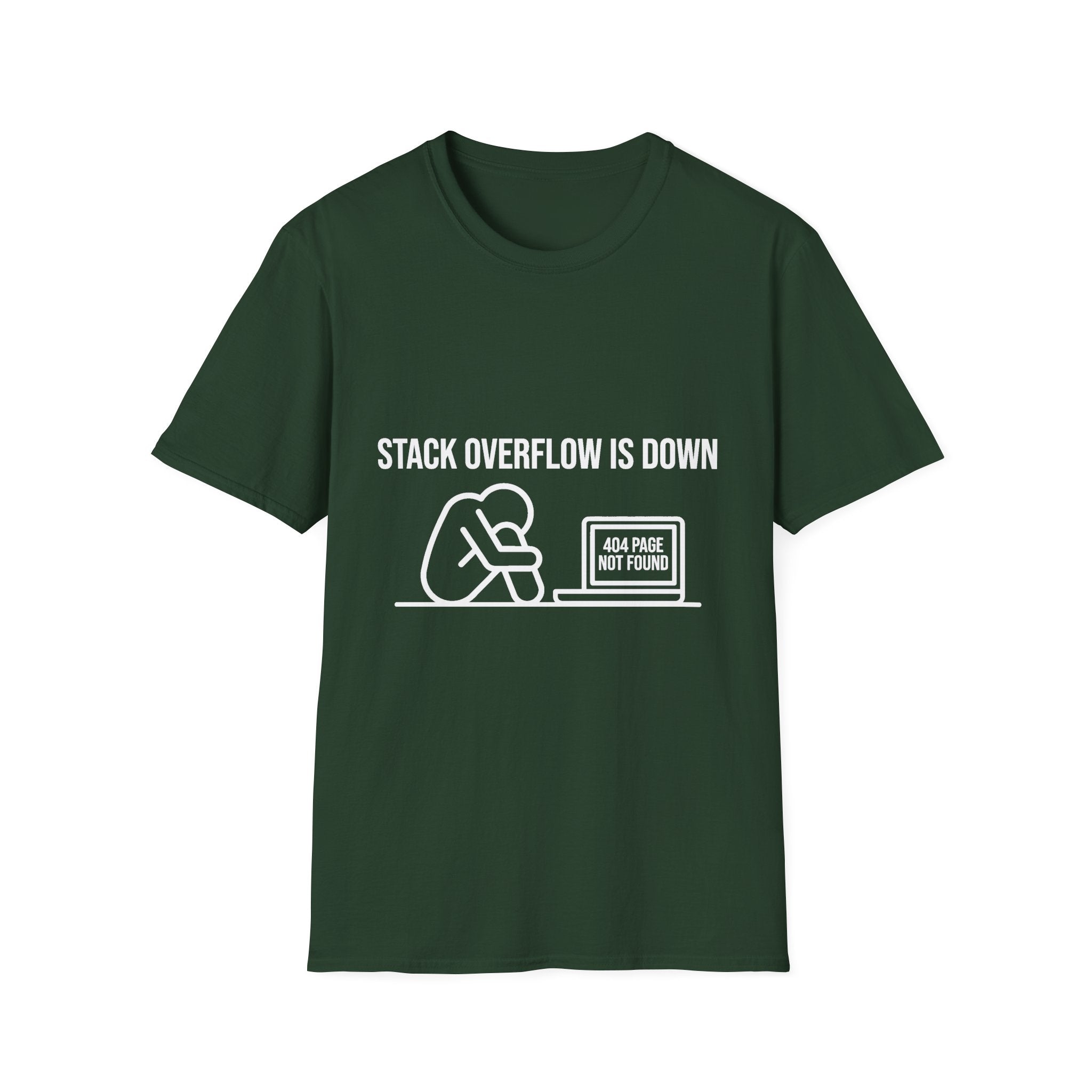Stack Overflow Is Down Funny T-Shirt