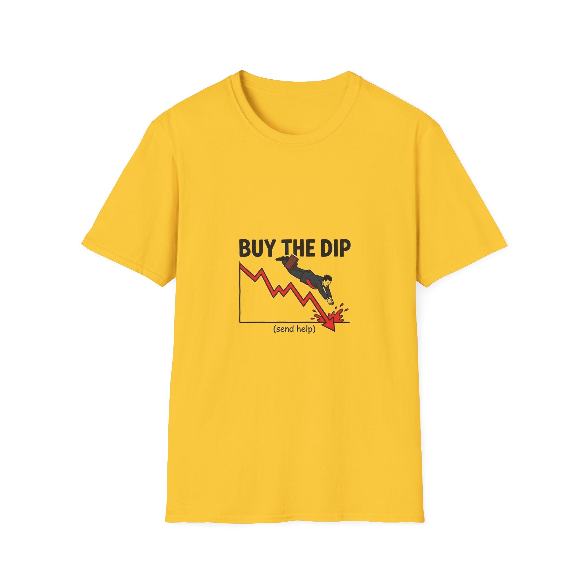 Buy The Dip Funny Stock Market Meme T-Shirt