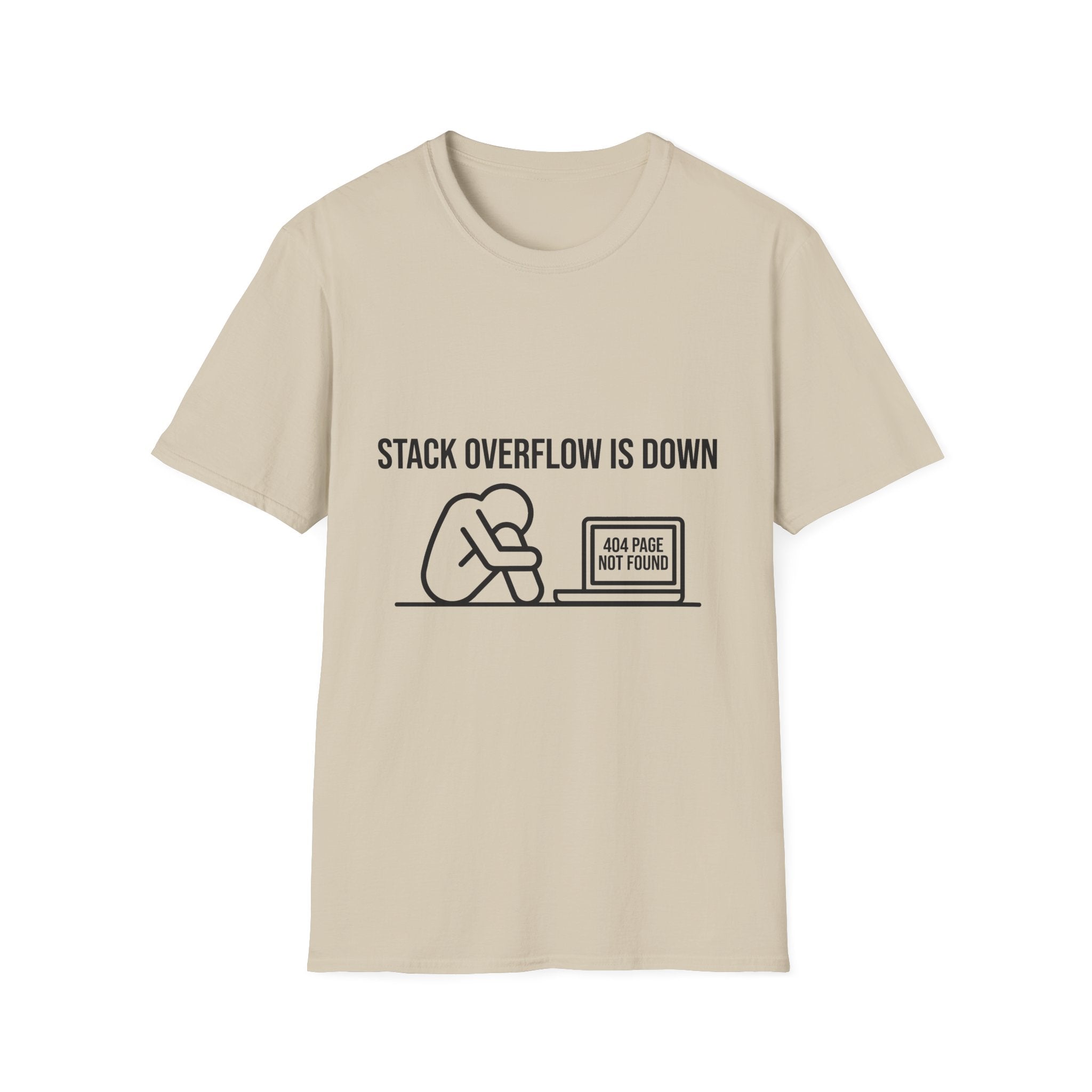 Stack Overflow Is Down Funny T-Shirt