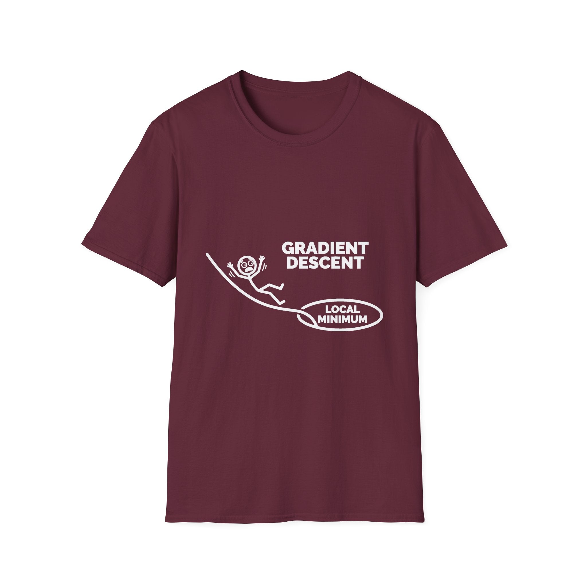 Gradient Descent Funny Machine Learning T-Shirt