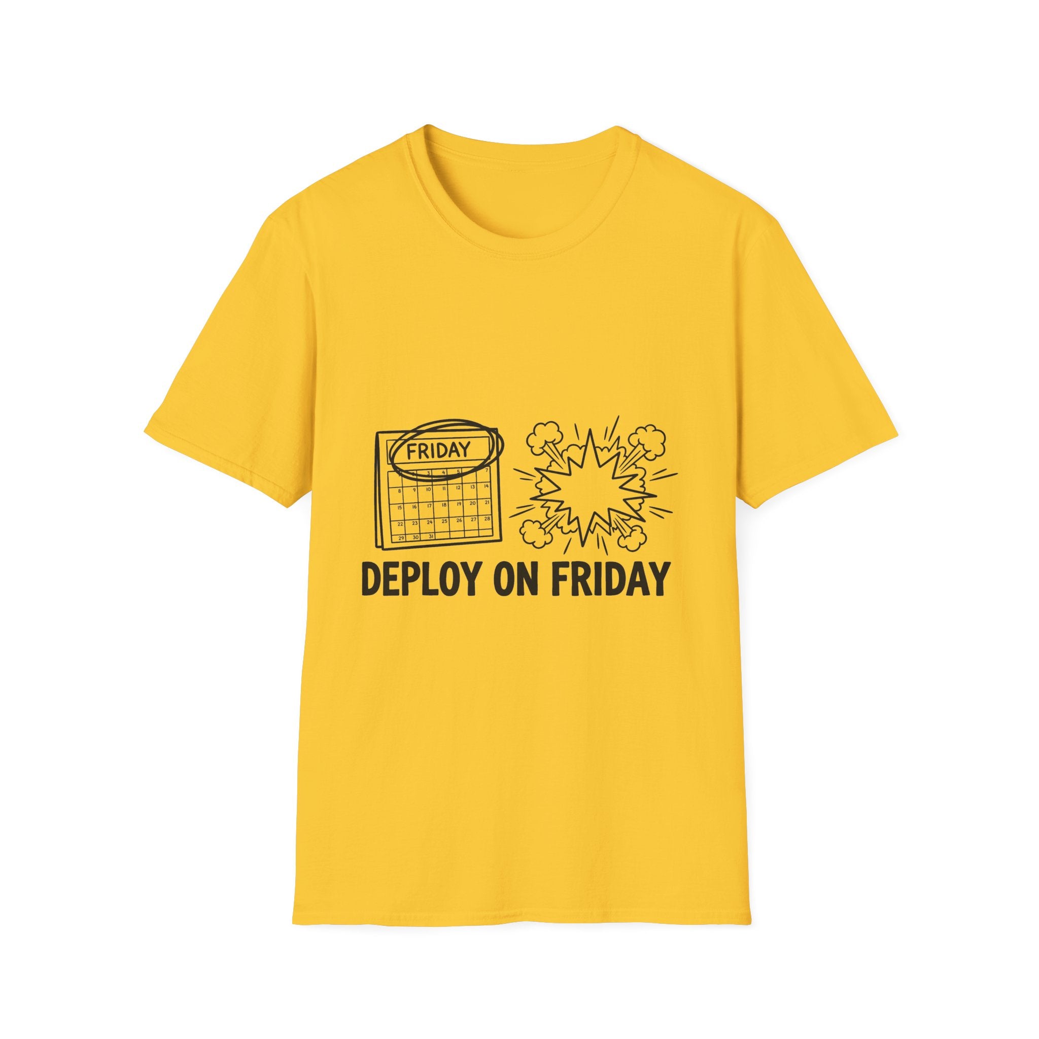 Deploy On Friday Funny T-Shirt