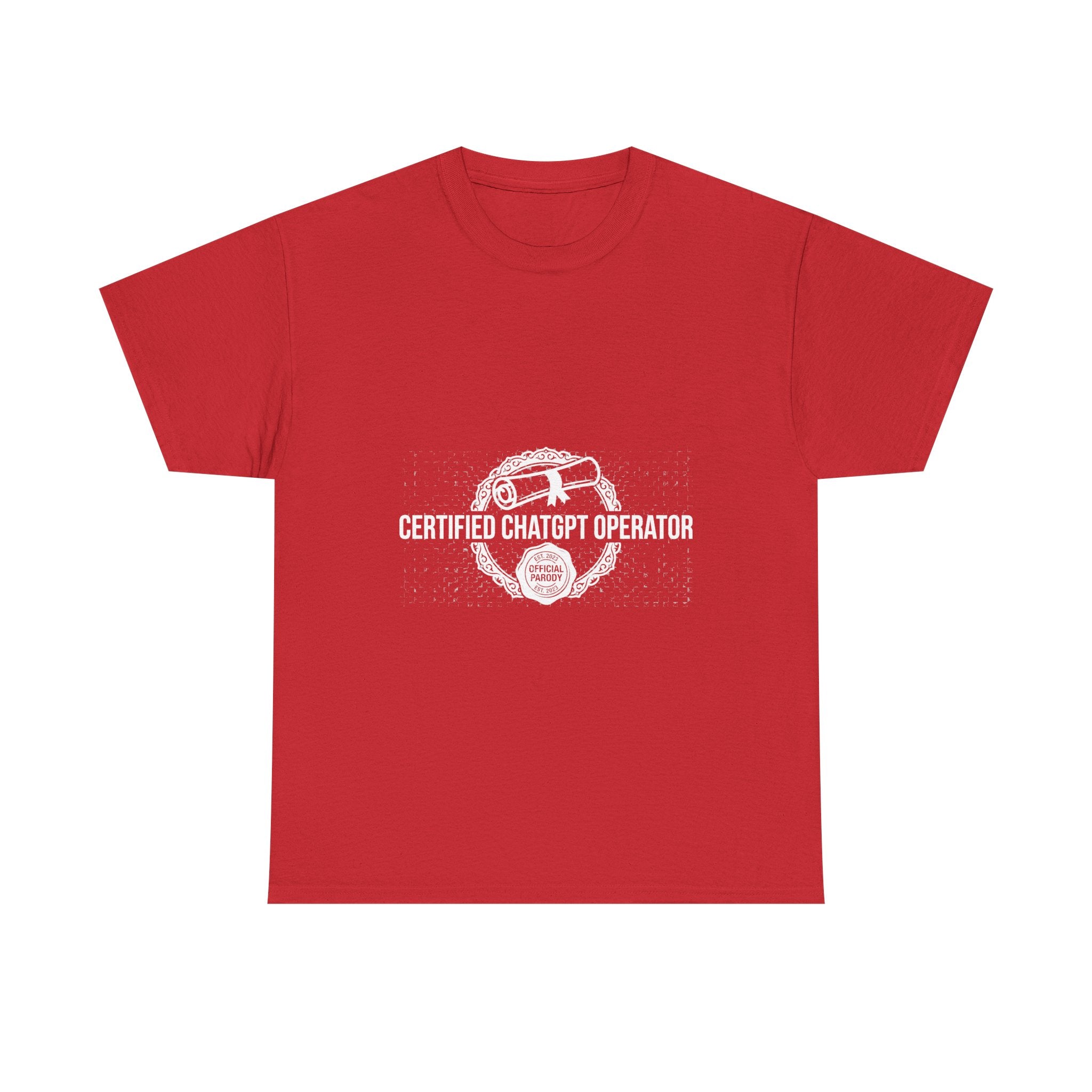 Certified ChatGPT Operator — Dark Tee