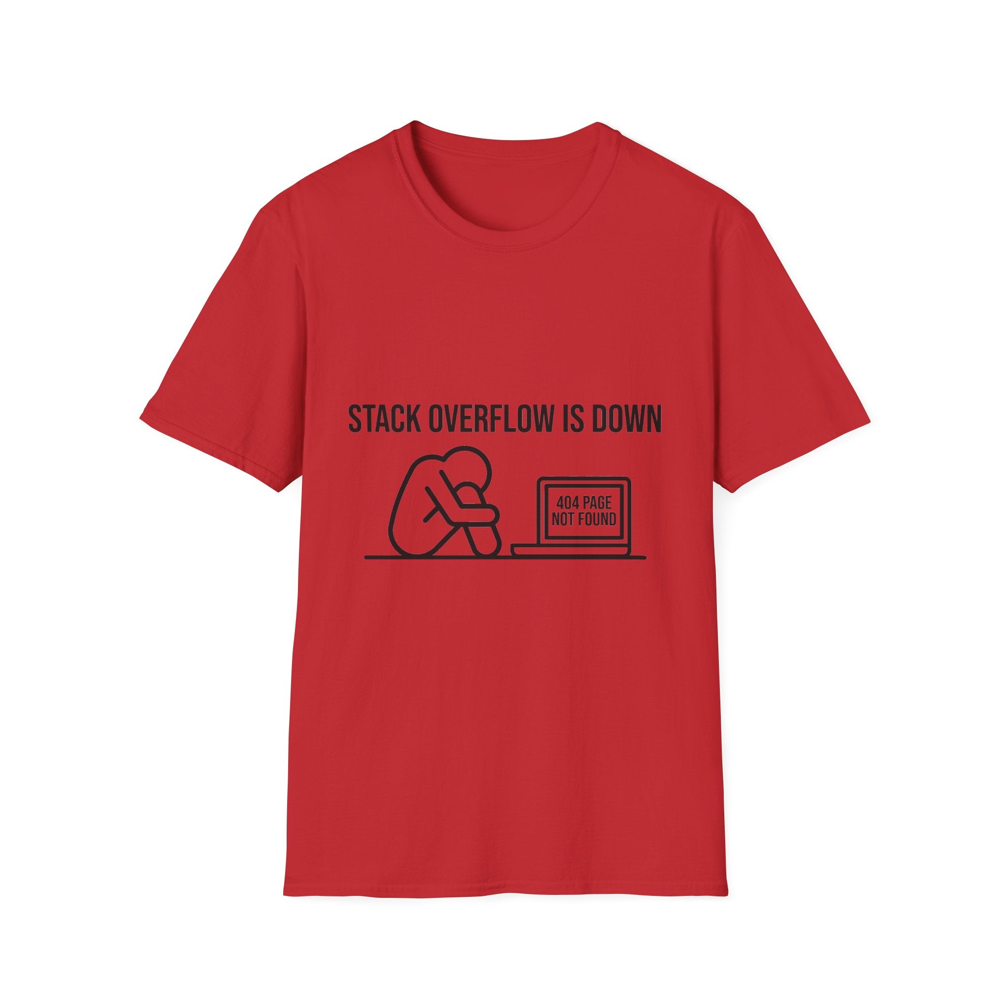 Stack Overflow Is Down Funny T-Shirt