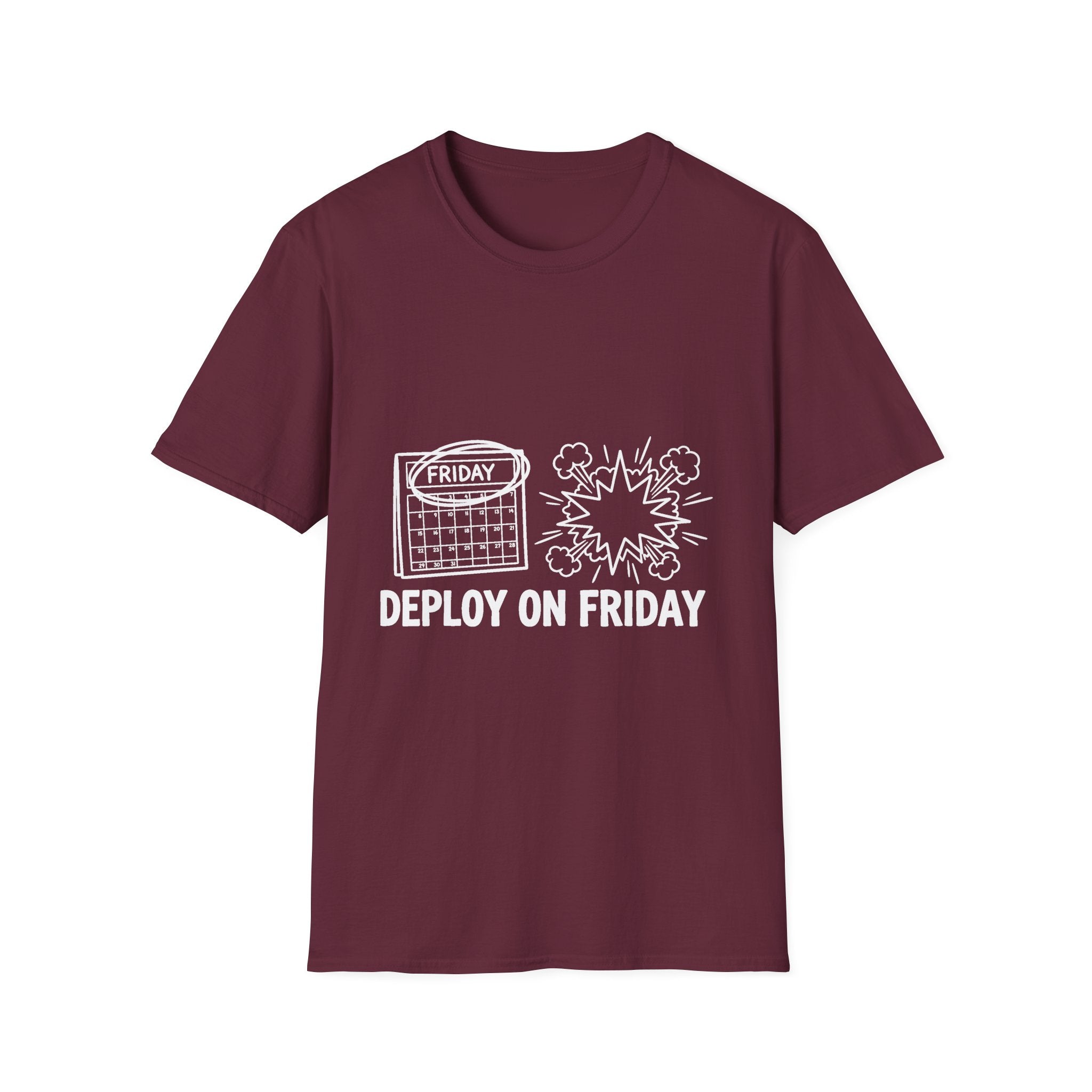 Deploy On Friday Funny T-Shirt