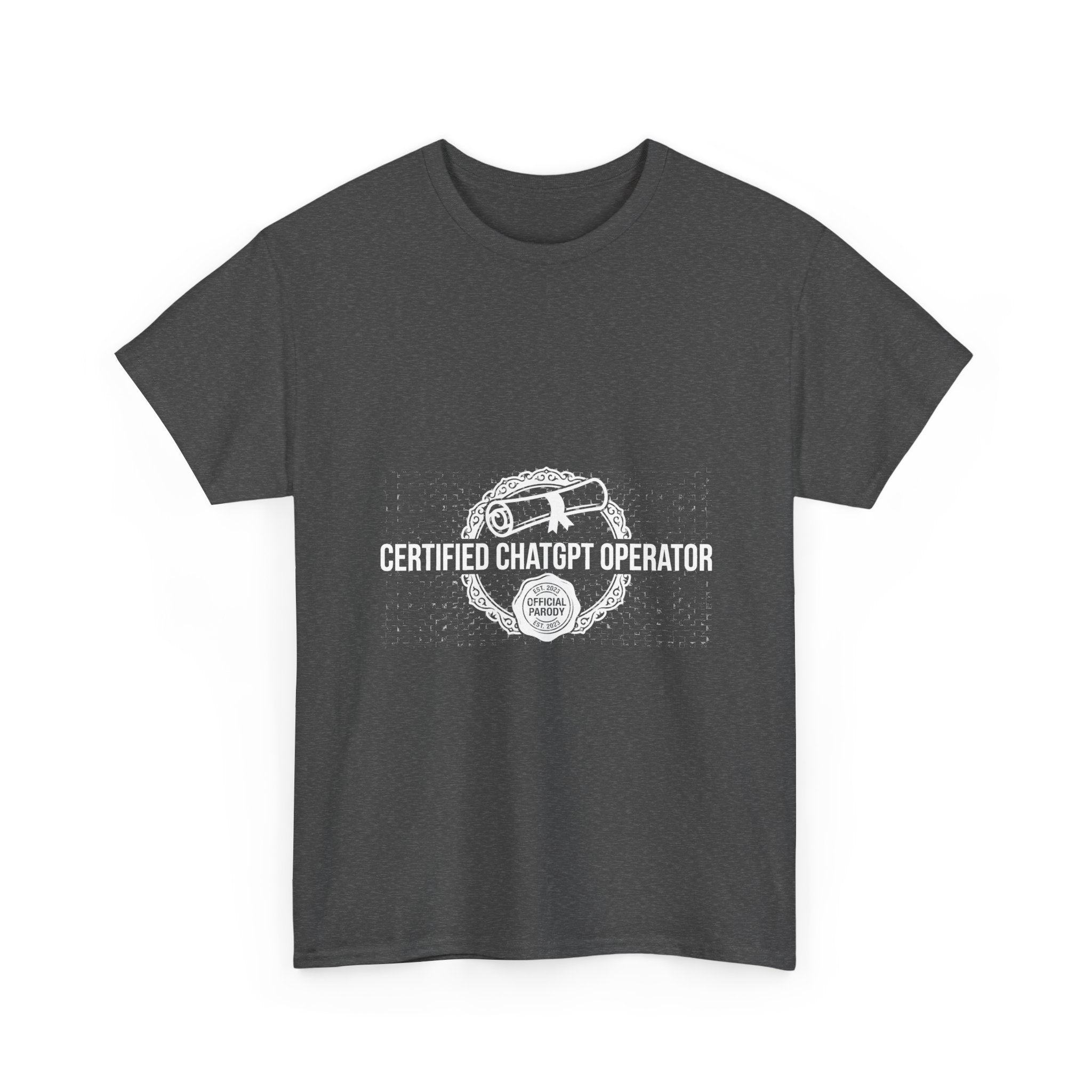 Certified ChatGPT Operator — Dark Tee