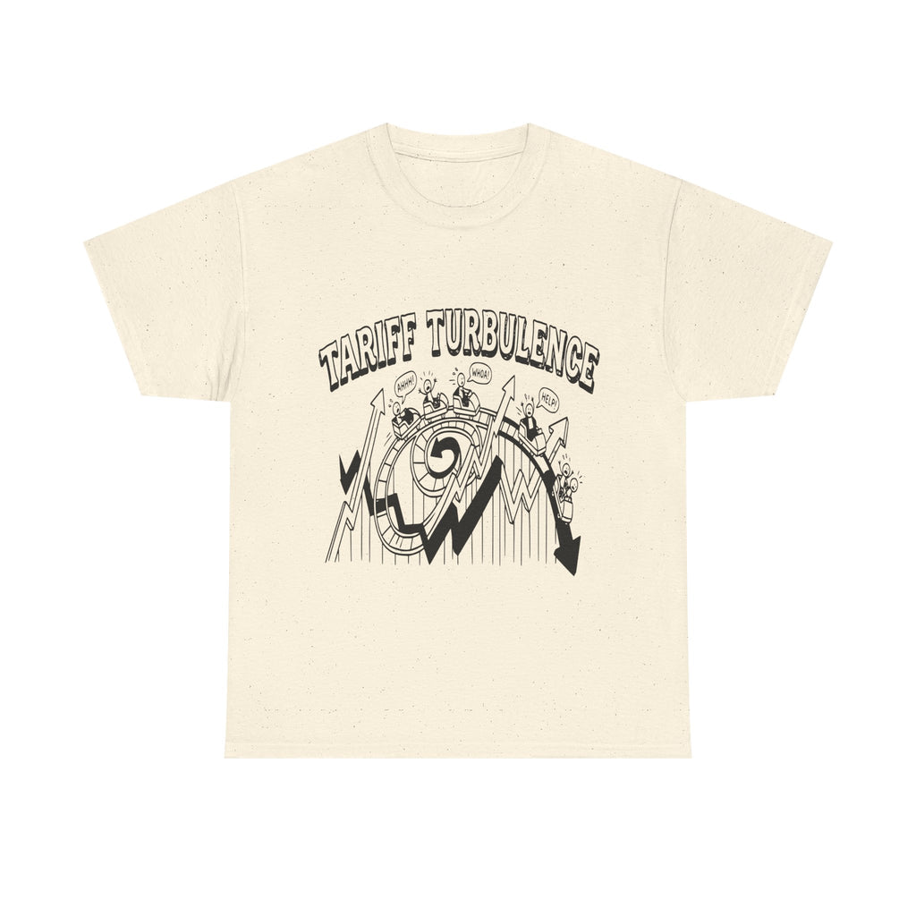 Tariff Rollercoaster — Light Tee