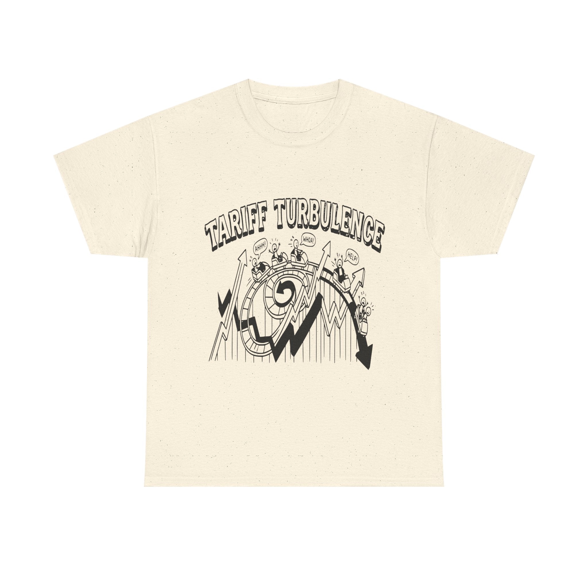 Tariff Rollercoaster — Light Tee