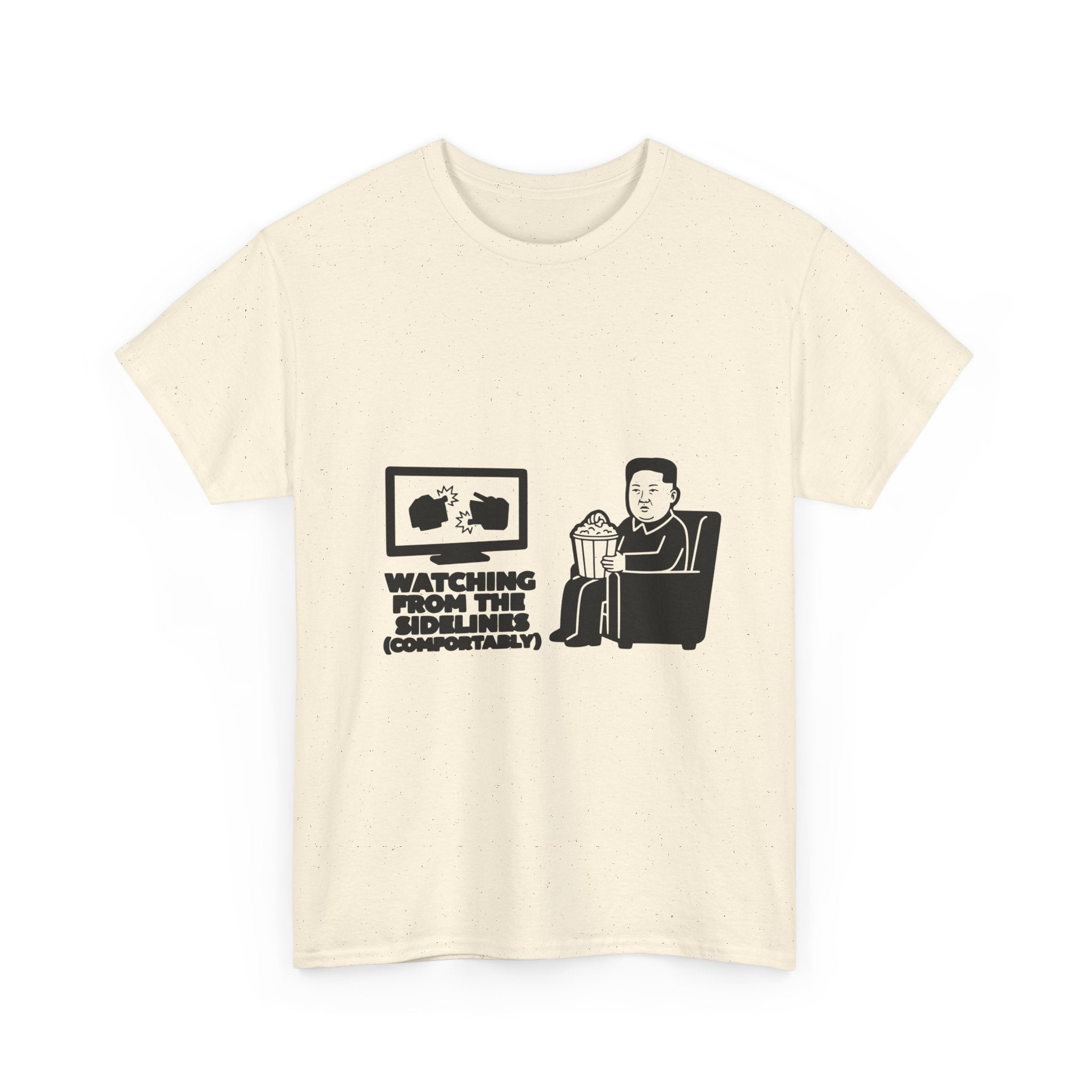 Kim Jong Un Popcorn / Iran War Spectator | Meme T-Shirt
