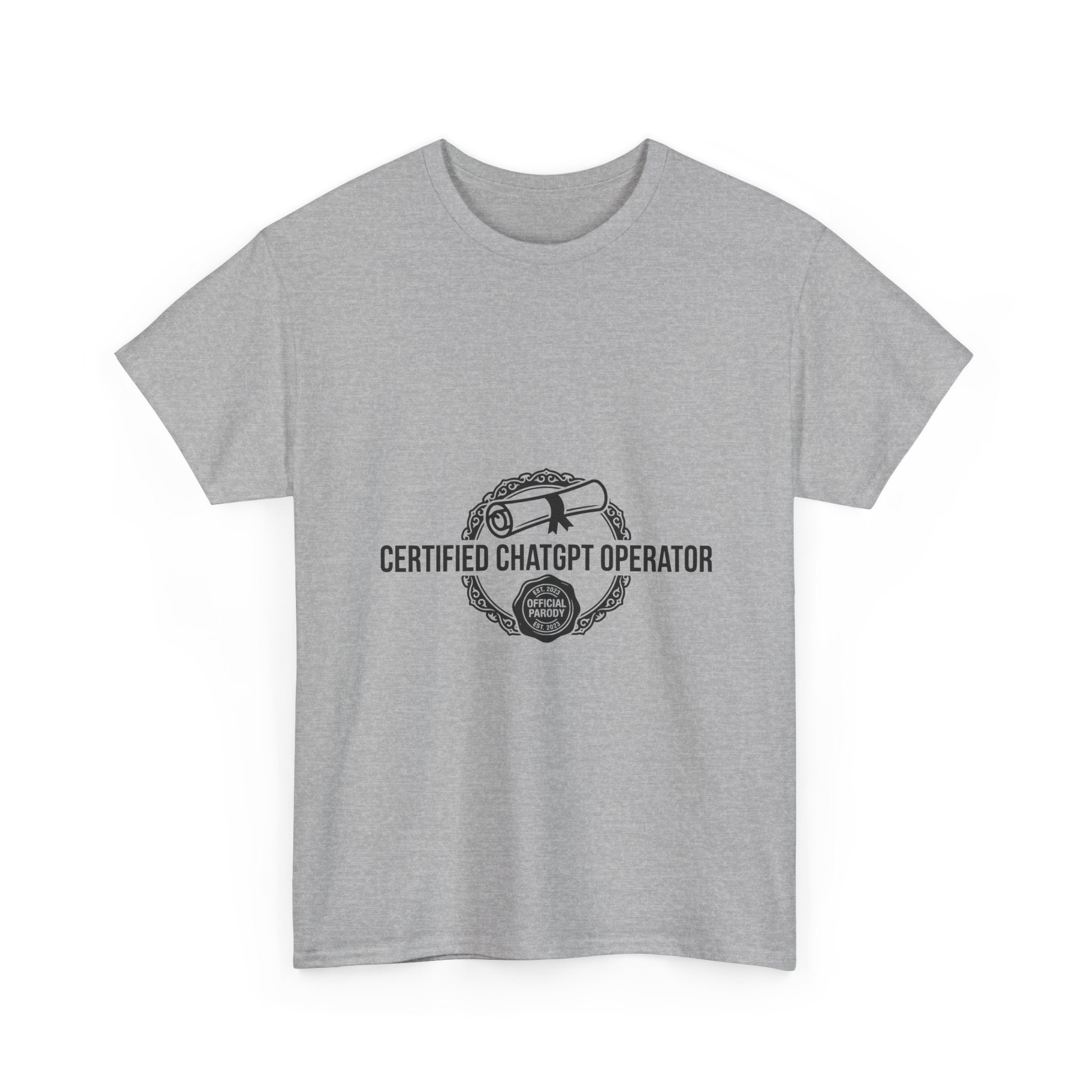 Certified ChatGPT Operator — Light Tee