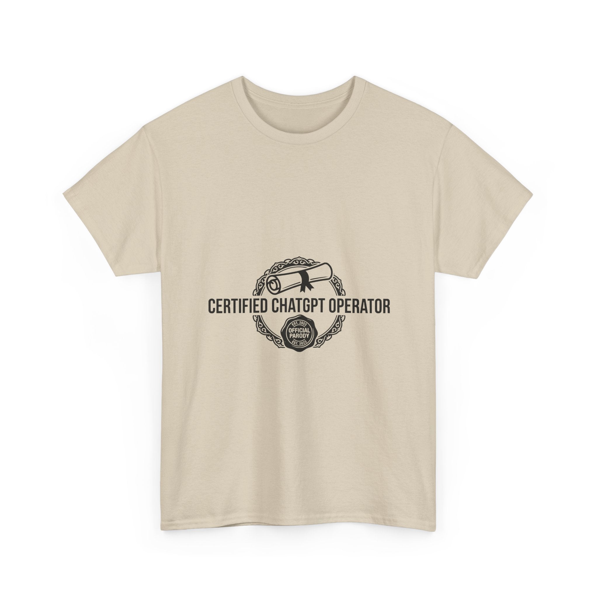 Certified ChatGPT Operator — Light Tee