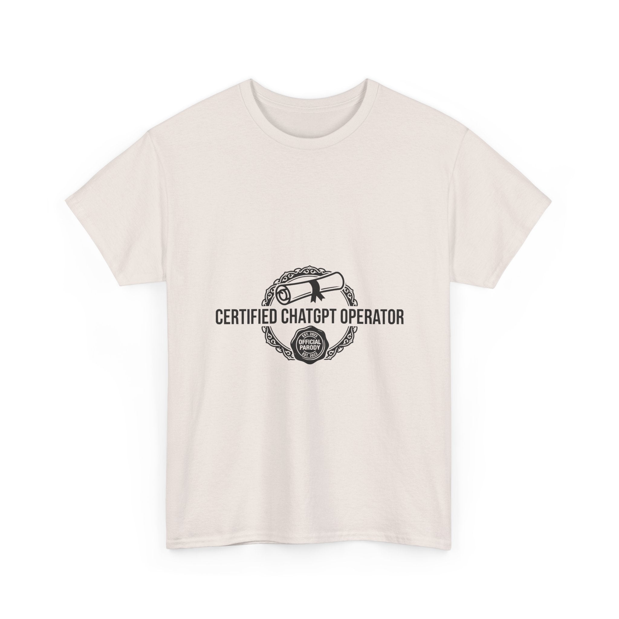 Certified ChatGPT Operator — Light Tee
