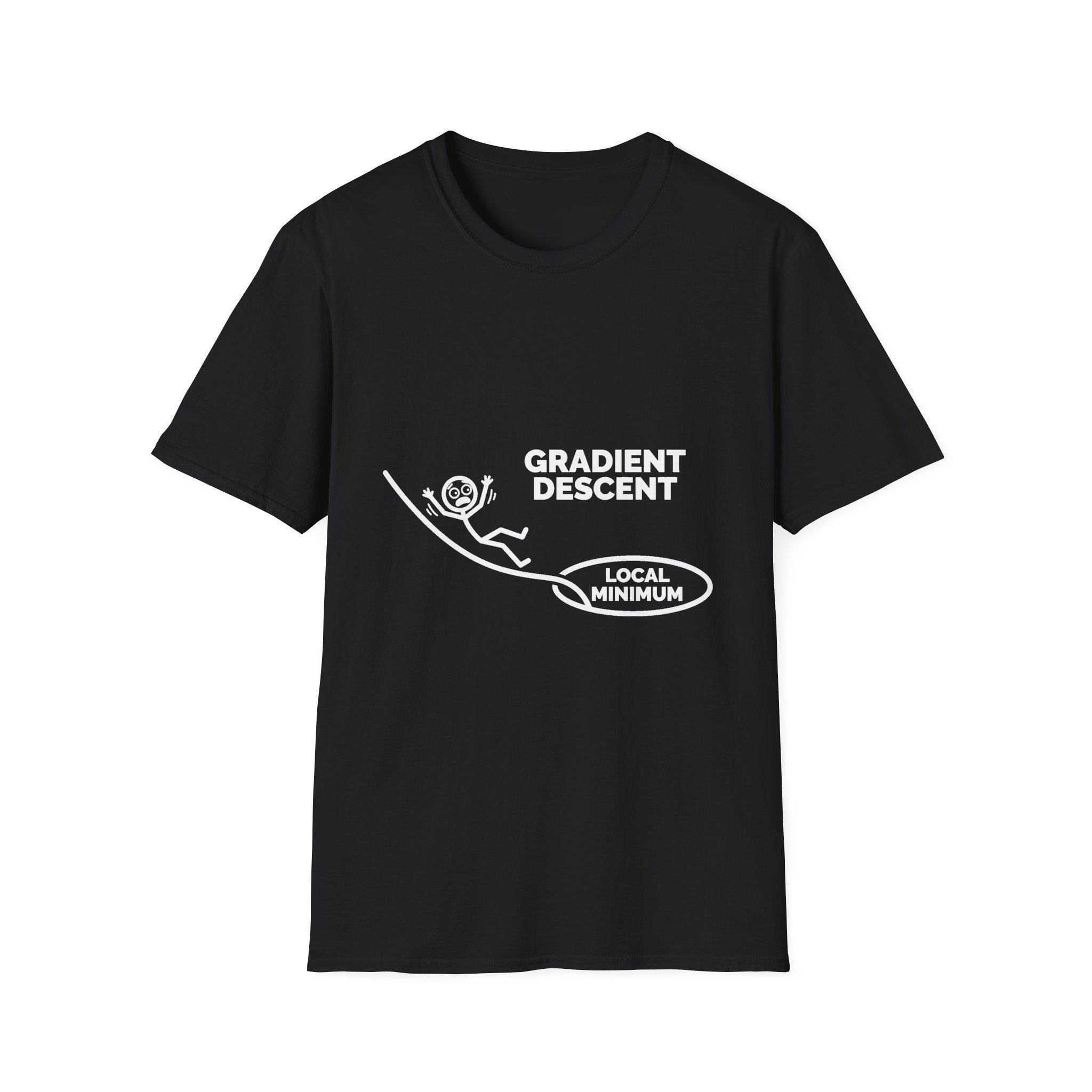 Gradient Descent Funny Machine Learning T-Shirt