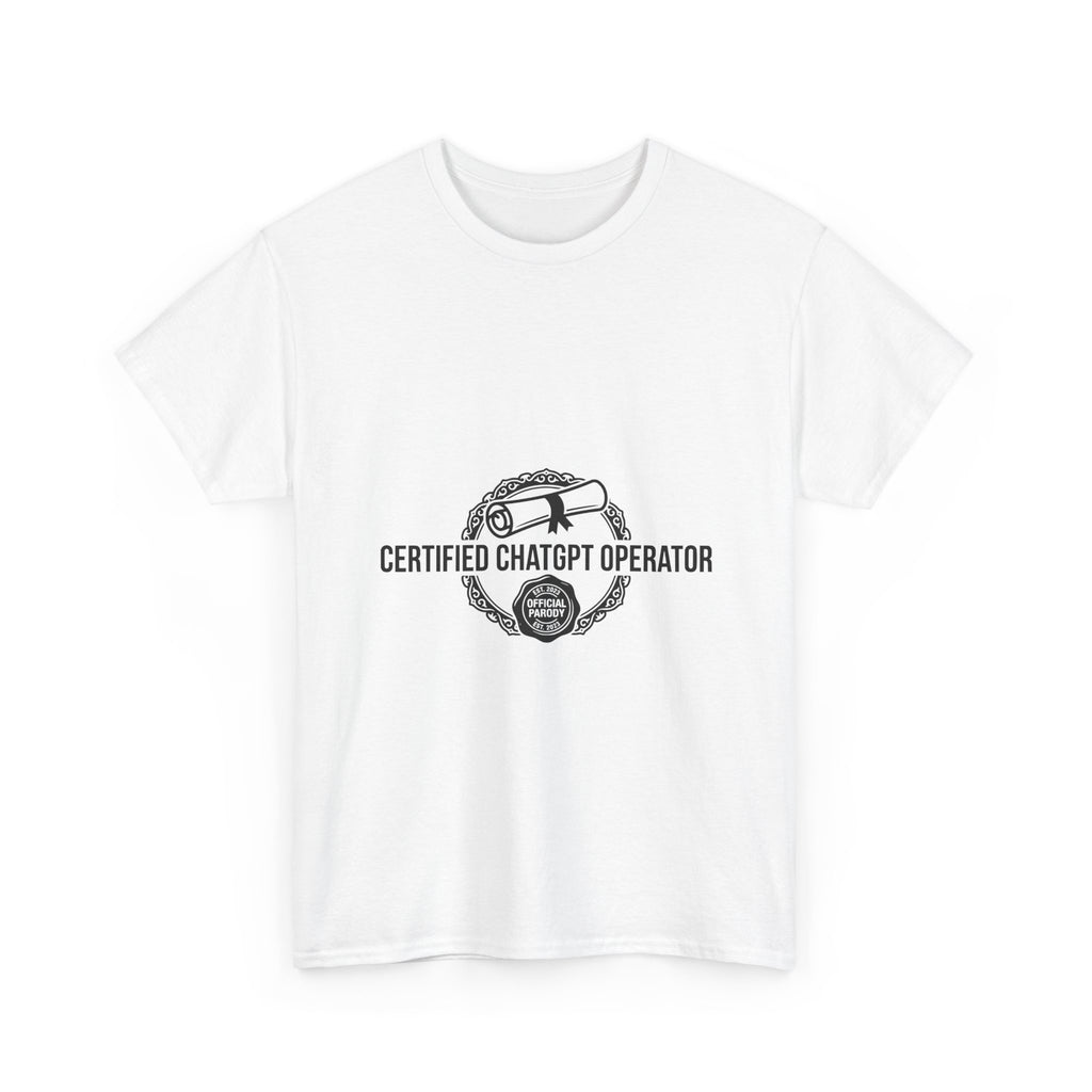 Certified ChatGPT Operator — Light Tee