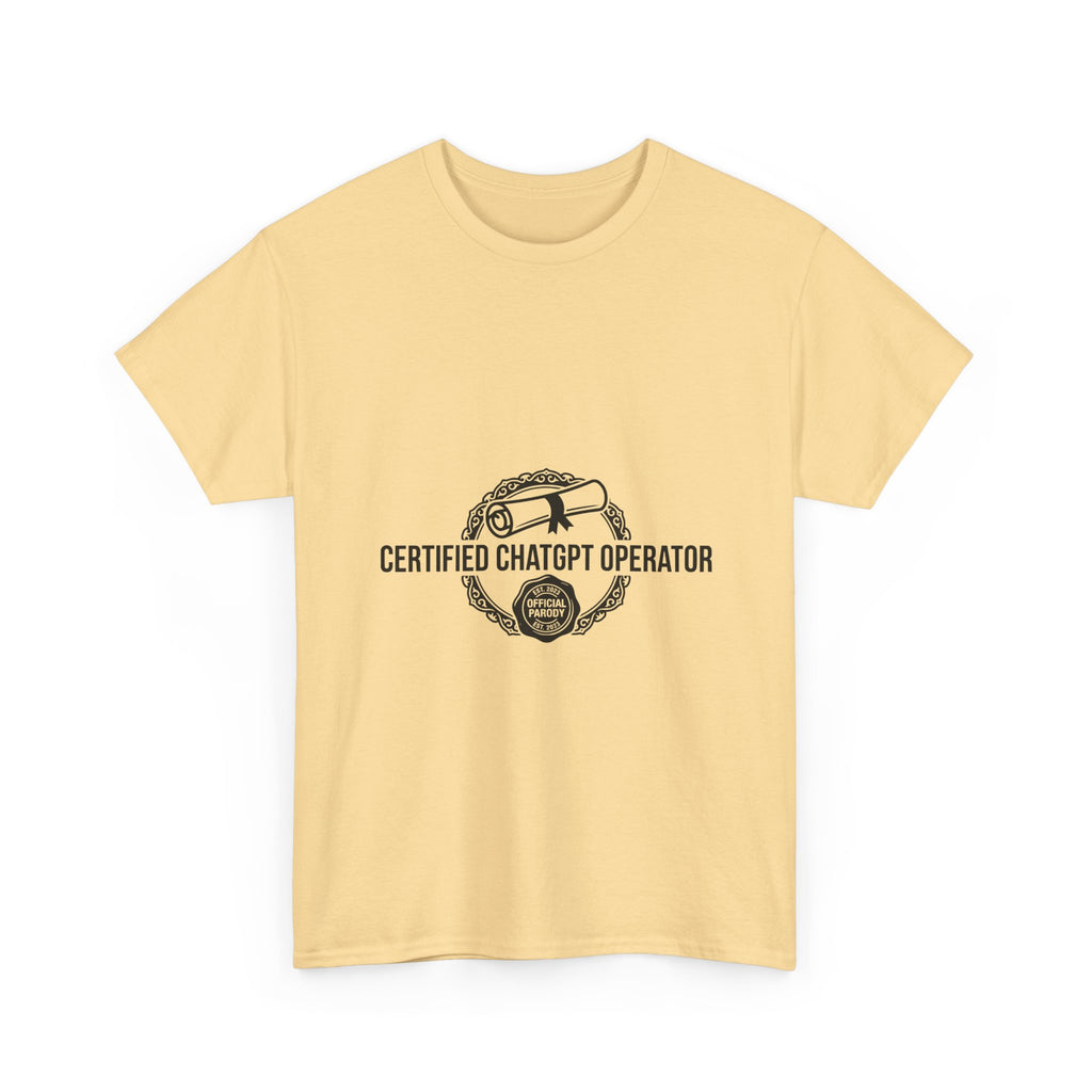 Certified ChatGPT Operator — Light Tee