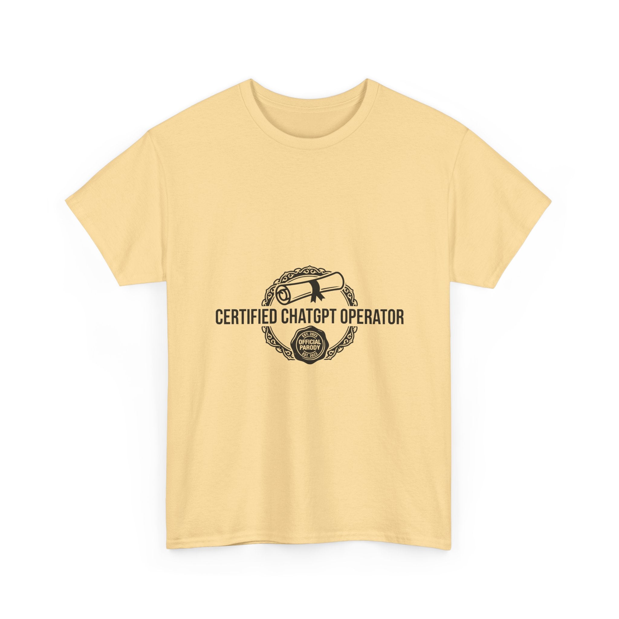 Certified ChatGPT Operator — Light Tee