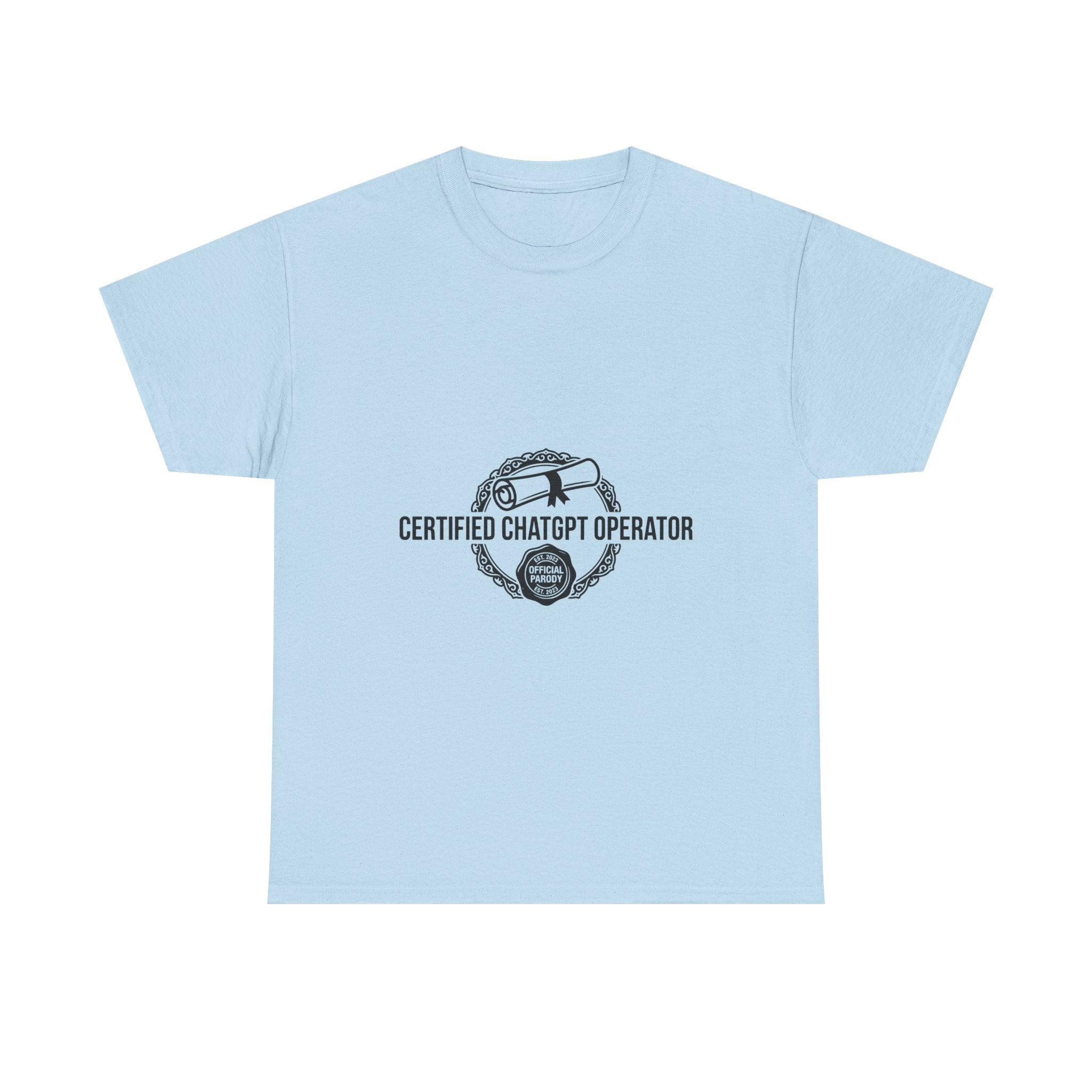 Certified ChatGPT Operator — Light Tee
