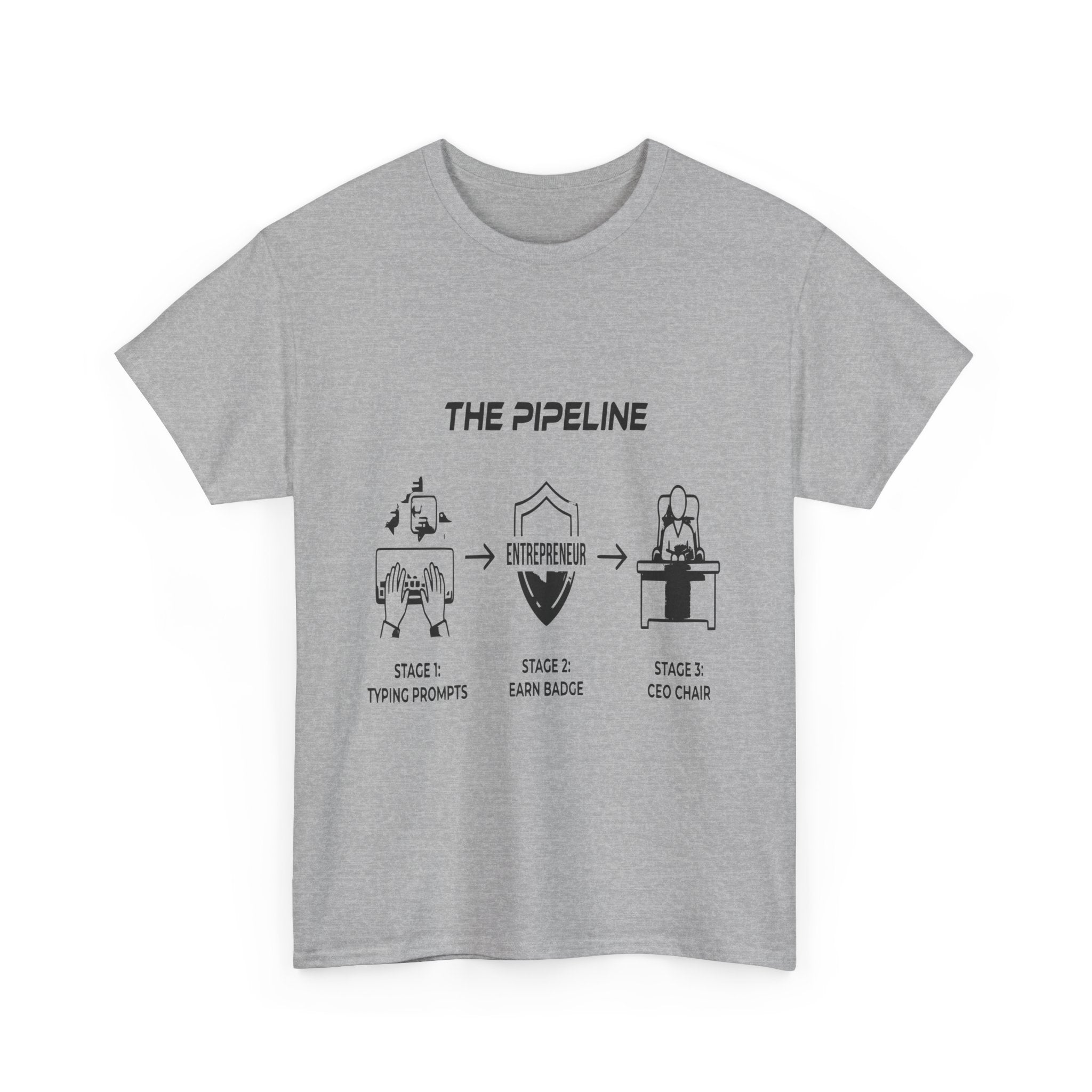 Prompt Engineer CEO - Light Tee | Cap Riot