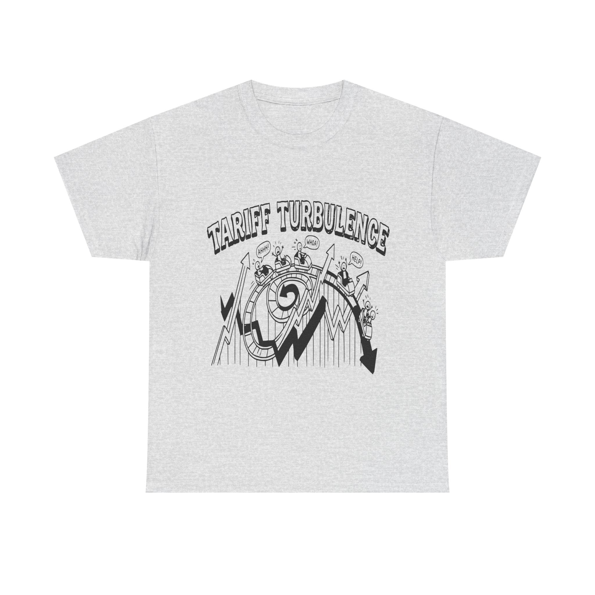 Tariff Rollercoaster — Light Tee