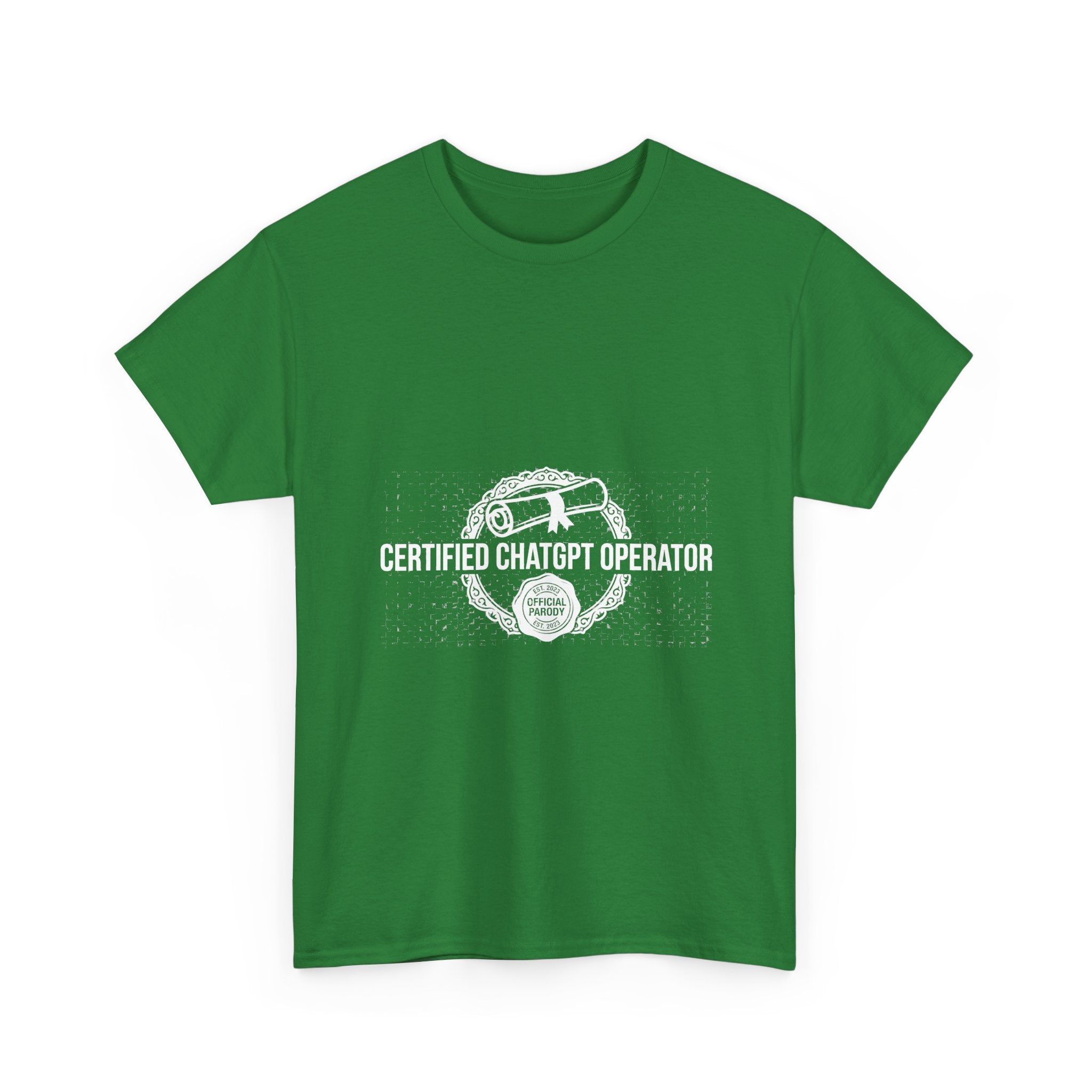 Certified ChatGPT Operator — Dark Tee