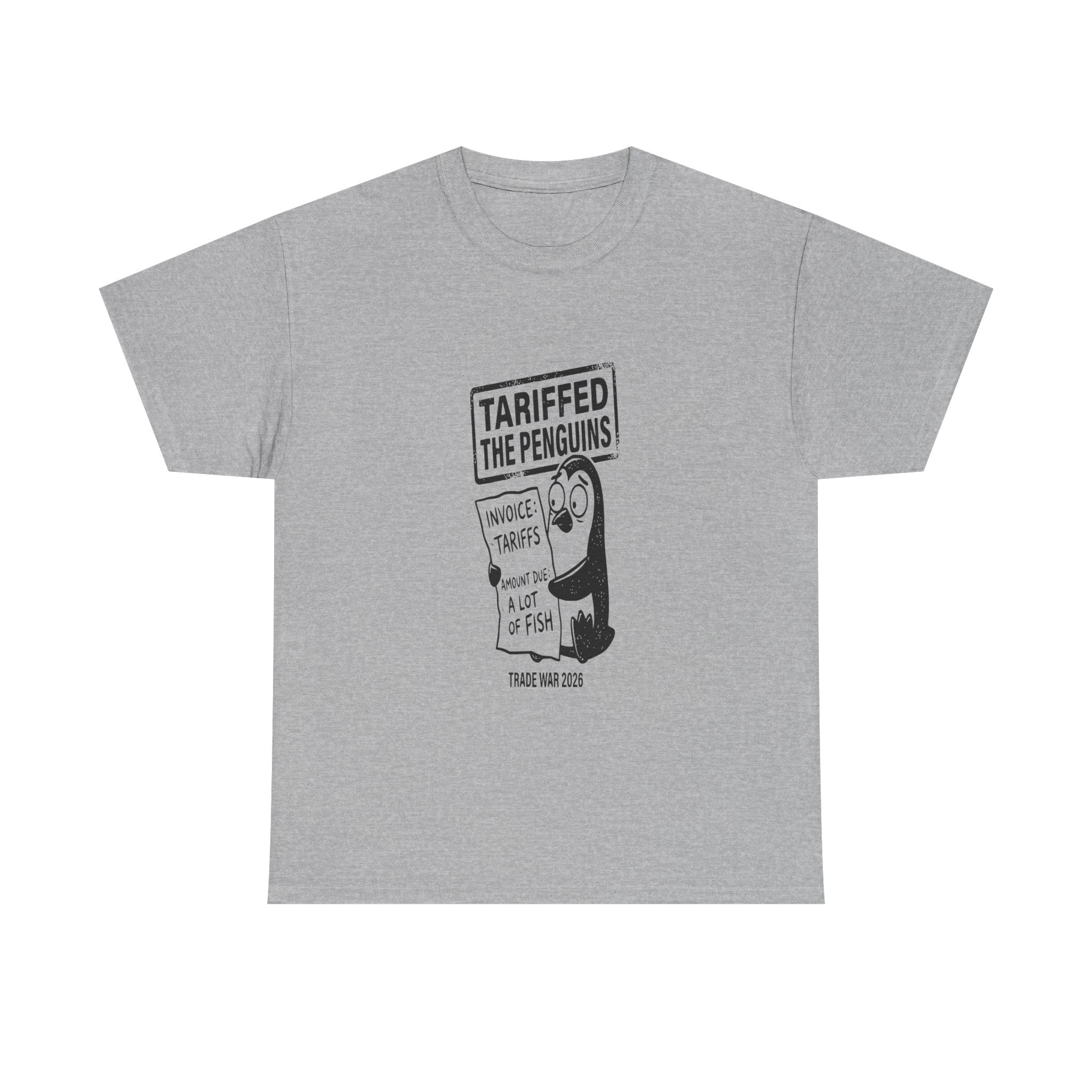 Penguin Tariff — Light Tee | Cap Riot