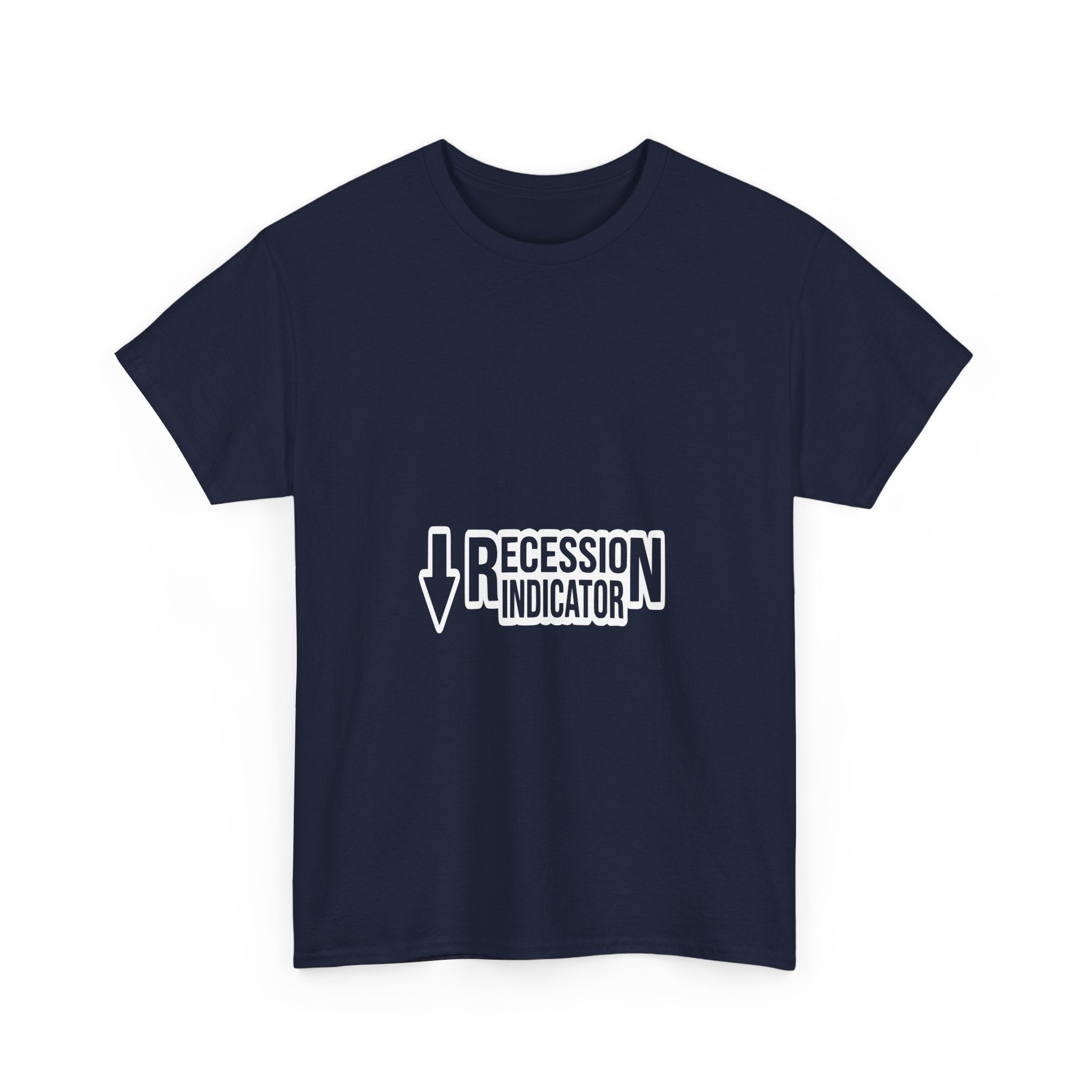 Recession Indicator - Dark Tee | Cap Riot