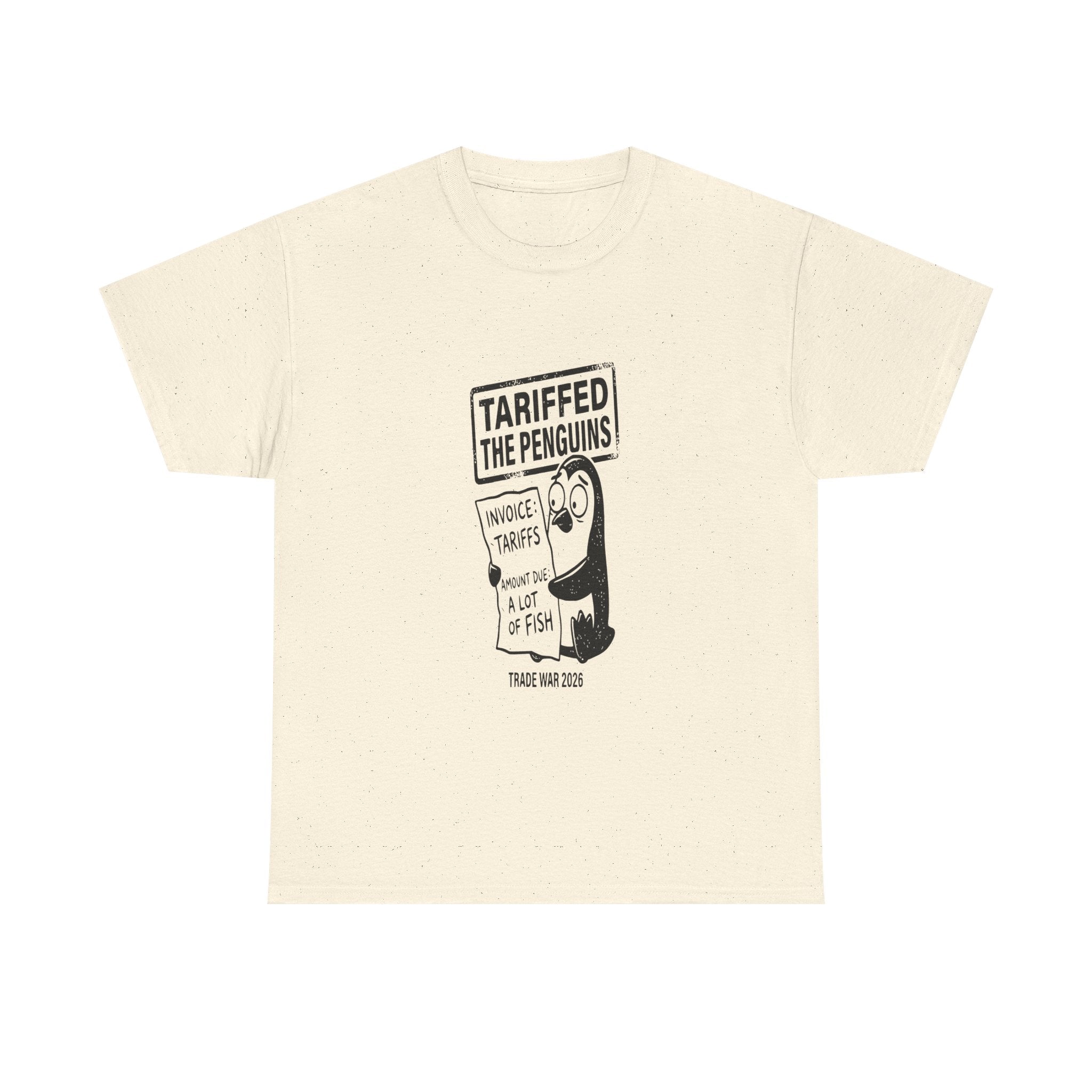 Penguin Tariff — Light Tee | Cap Riot