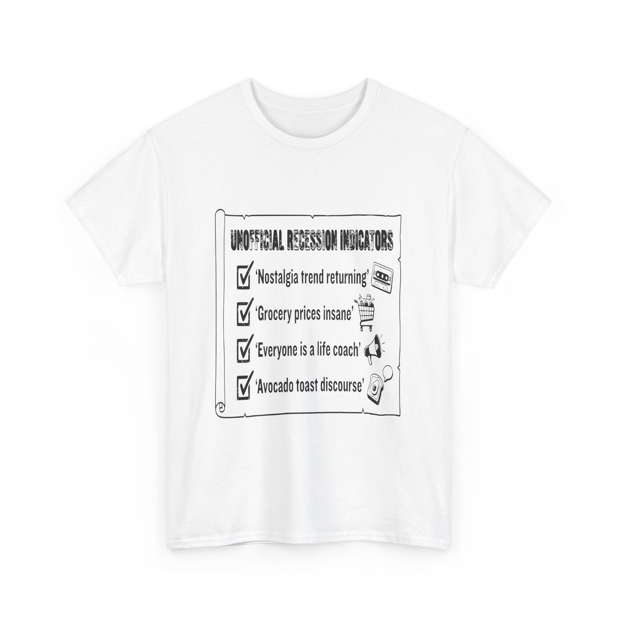 Recession Indicators — Light Tee