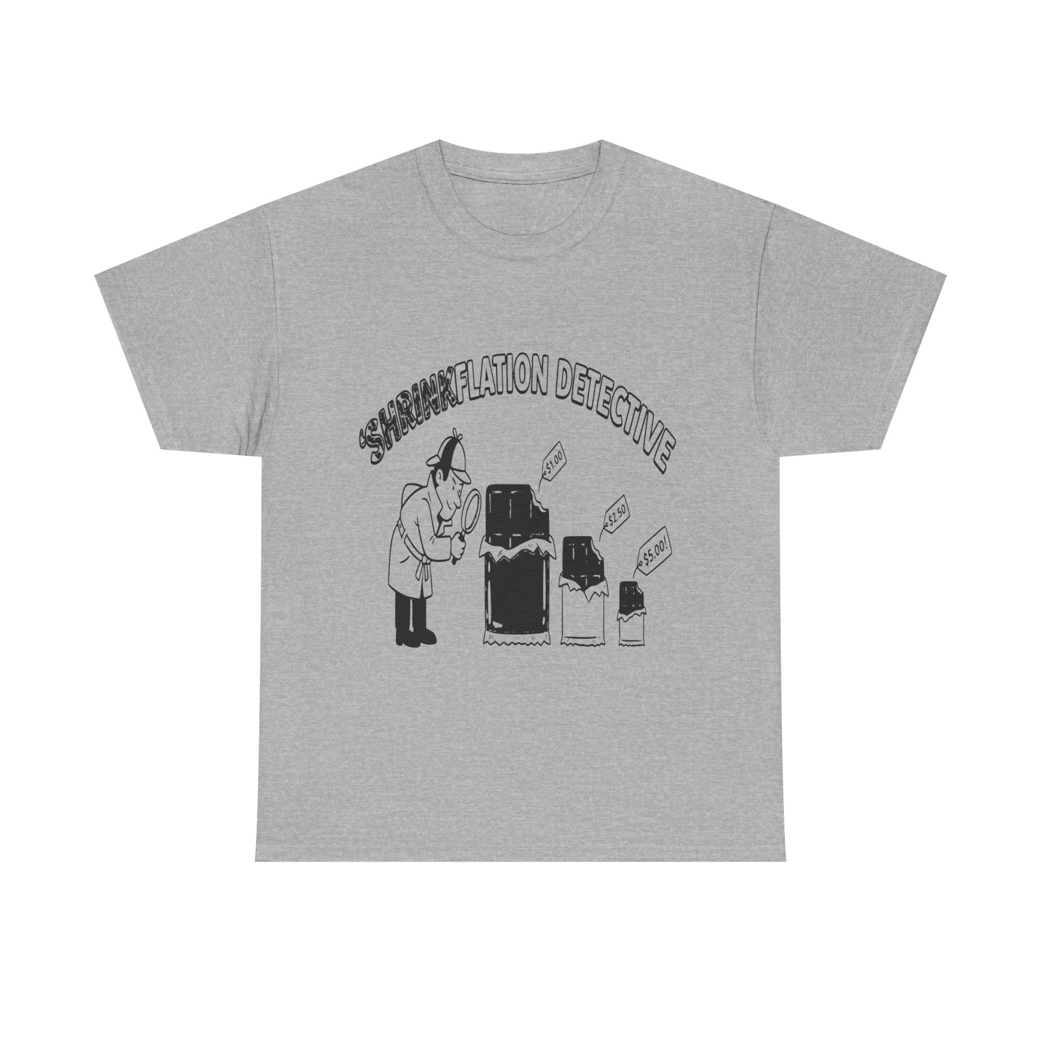 Shrinkflation Detective — Light Tee