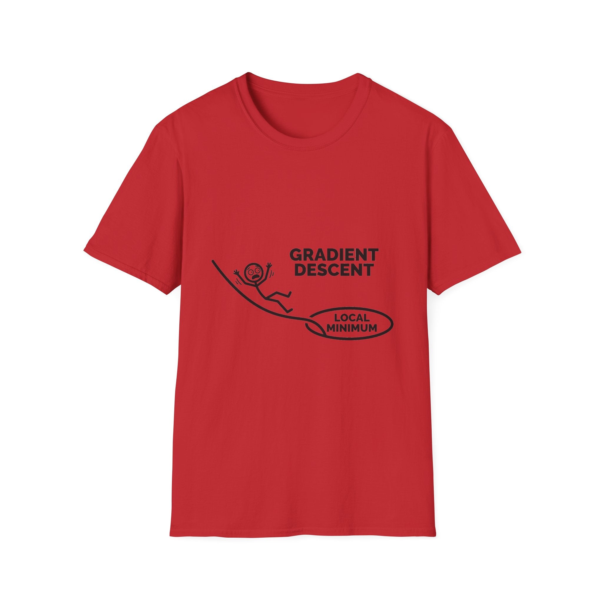 Gradient Descent Funny Machine Learning T-Shirt