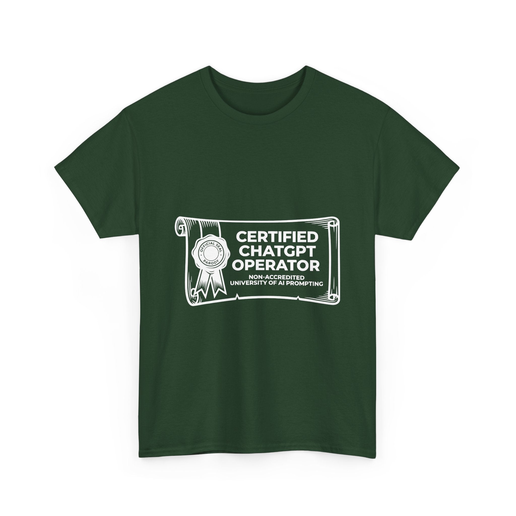 Certified ChatGPT Operator (Dark Tee)